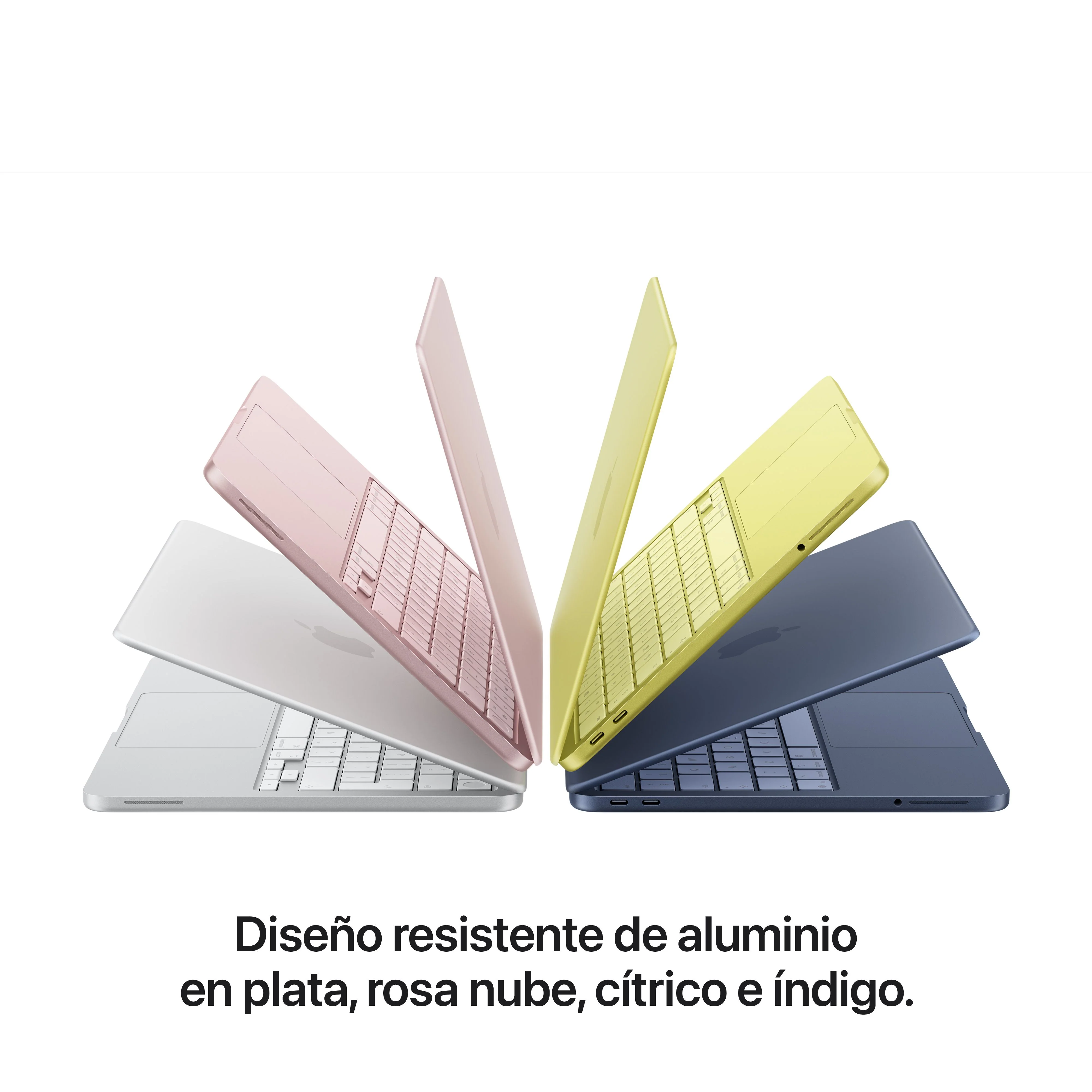 MacBook Neo de 13 pulgadas: Chip A18 Pro de Apple con CPU de 6 nĂșcleos y GPU de 5 nĂșcleos, Magic Keyboard, 256 GB SSD - Plata - Image 3