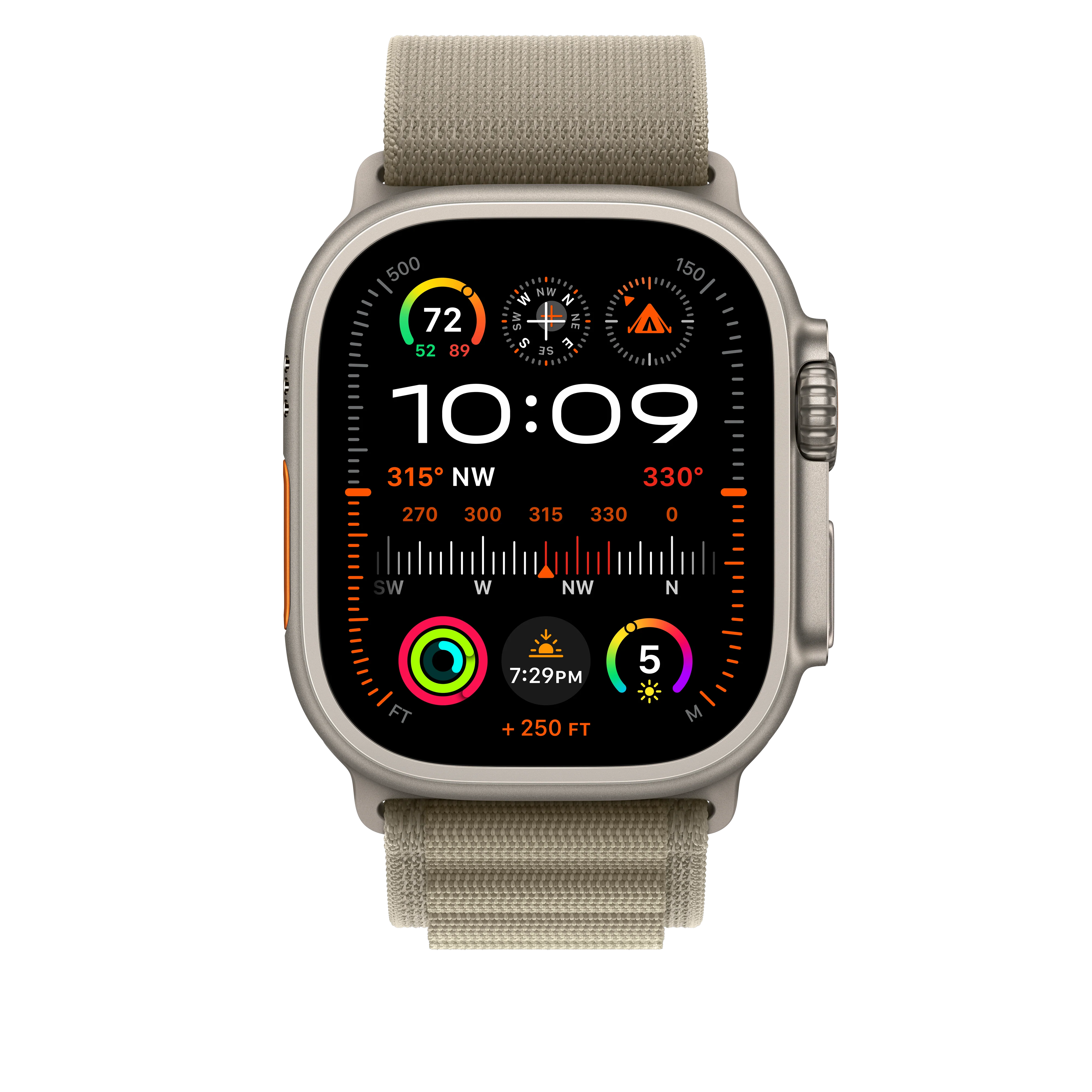 Correa Loop Alpine verde oliva (49 mm) - Talla L - Image 3