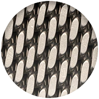 Pulsera Milanese Loop en titanio natural (49 mm) - Talla M - Image 4