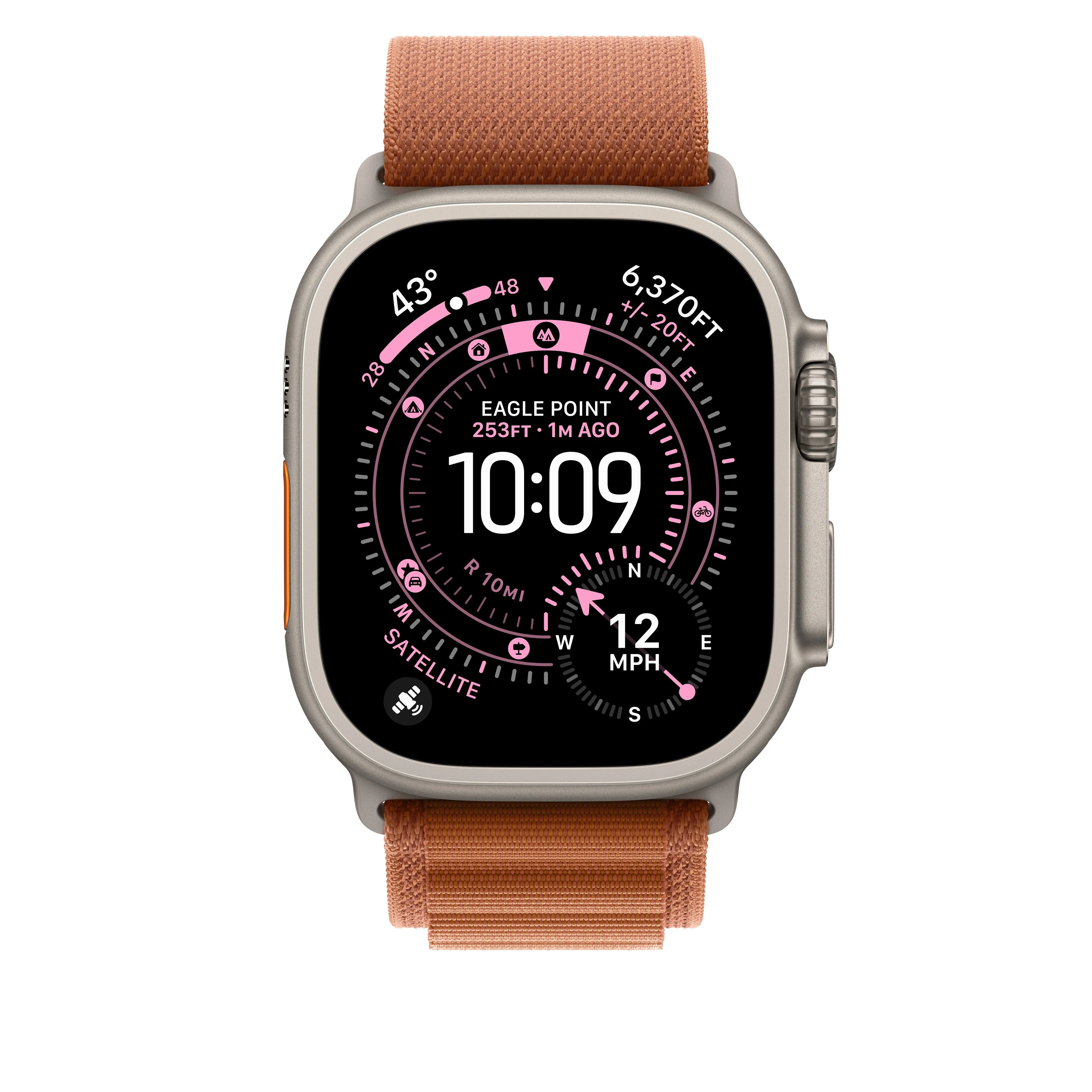 Correa Loop Alpine color terracota (49 mm) - Talla M - Titanio natural - Image 3