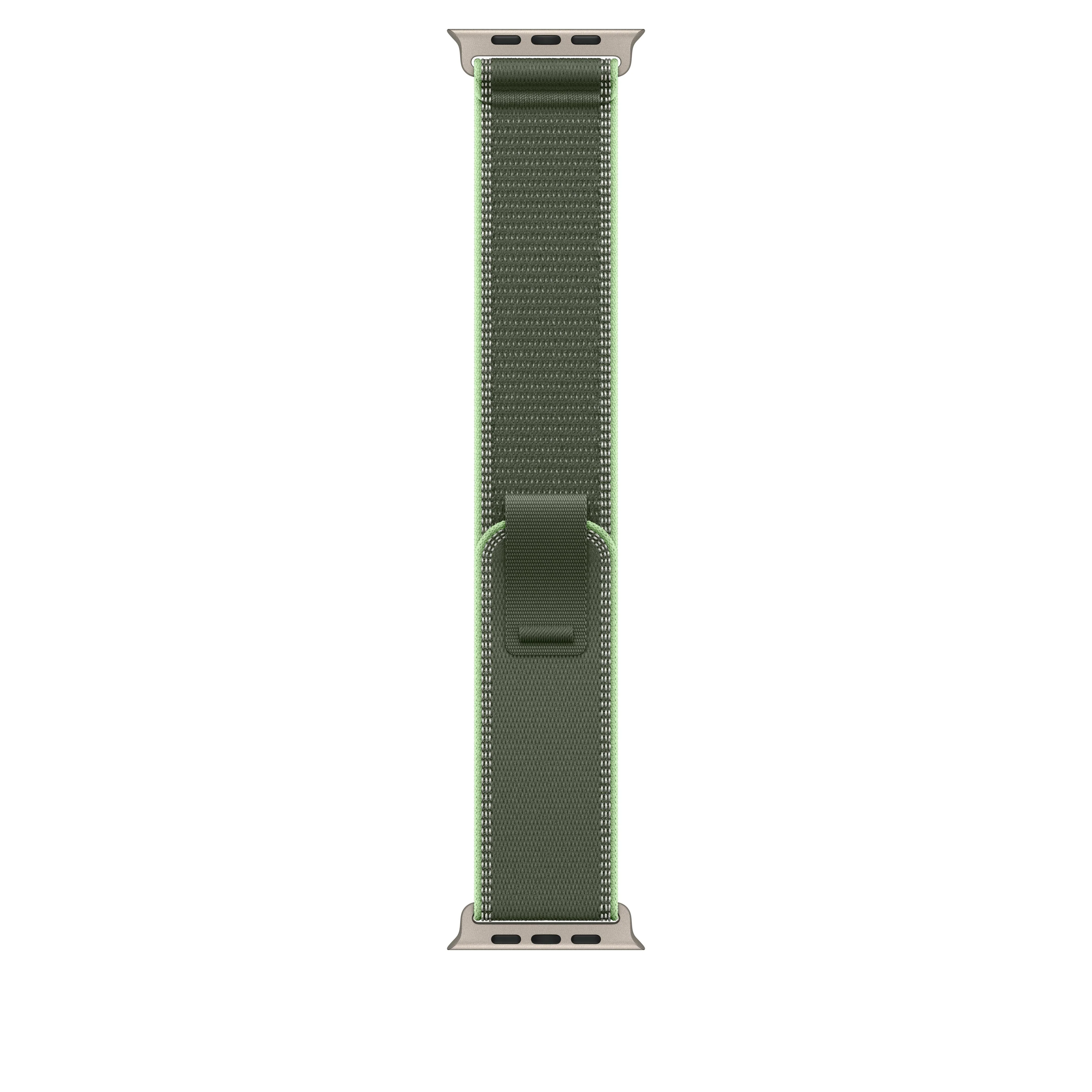 Correa Loop Trail verde/neón (49 mm) - Talla S/M - Titanio natural