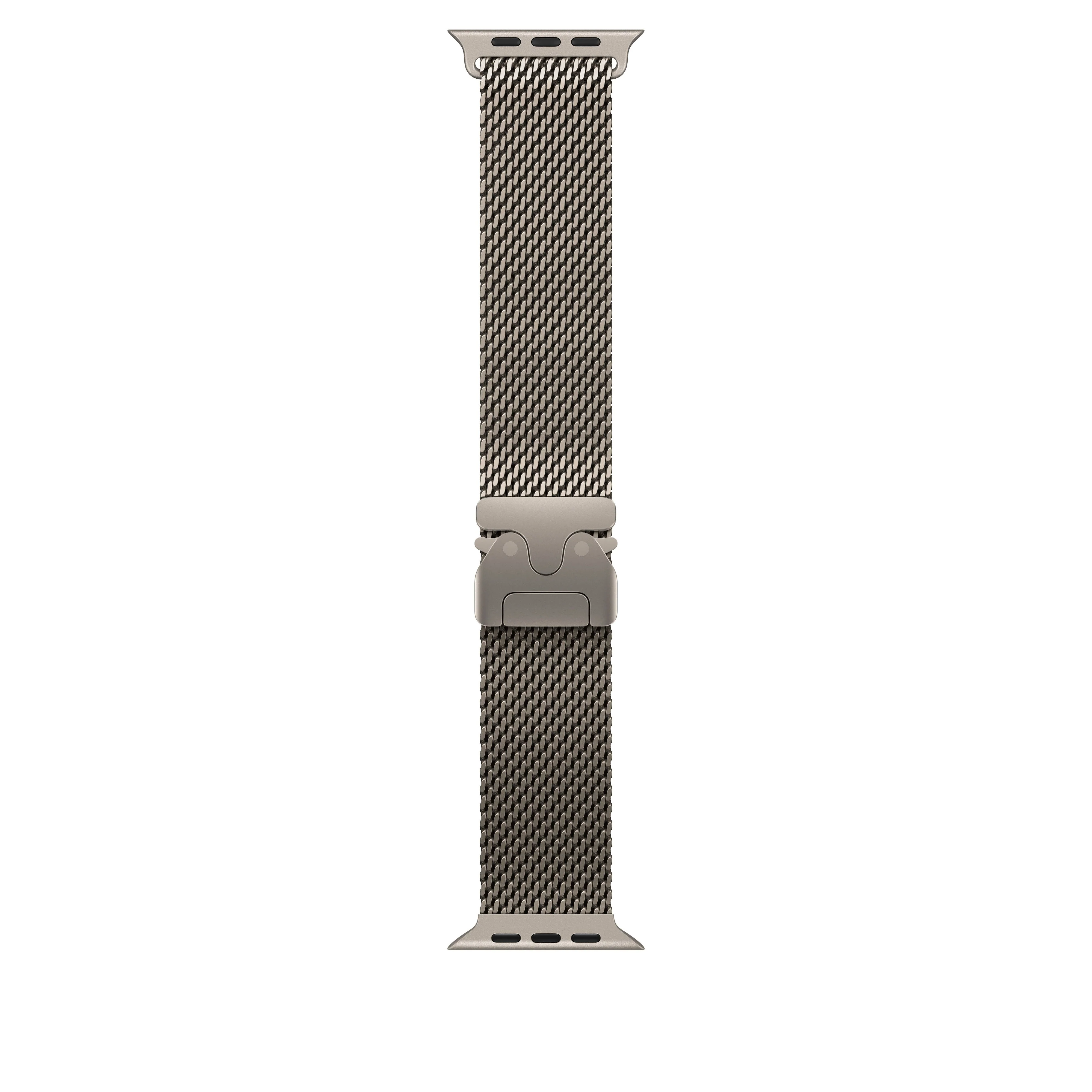 Pulsera Milanese Loop en titanio natural (49 mm) - Talla S