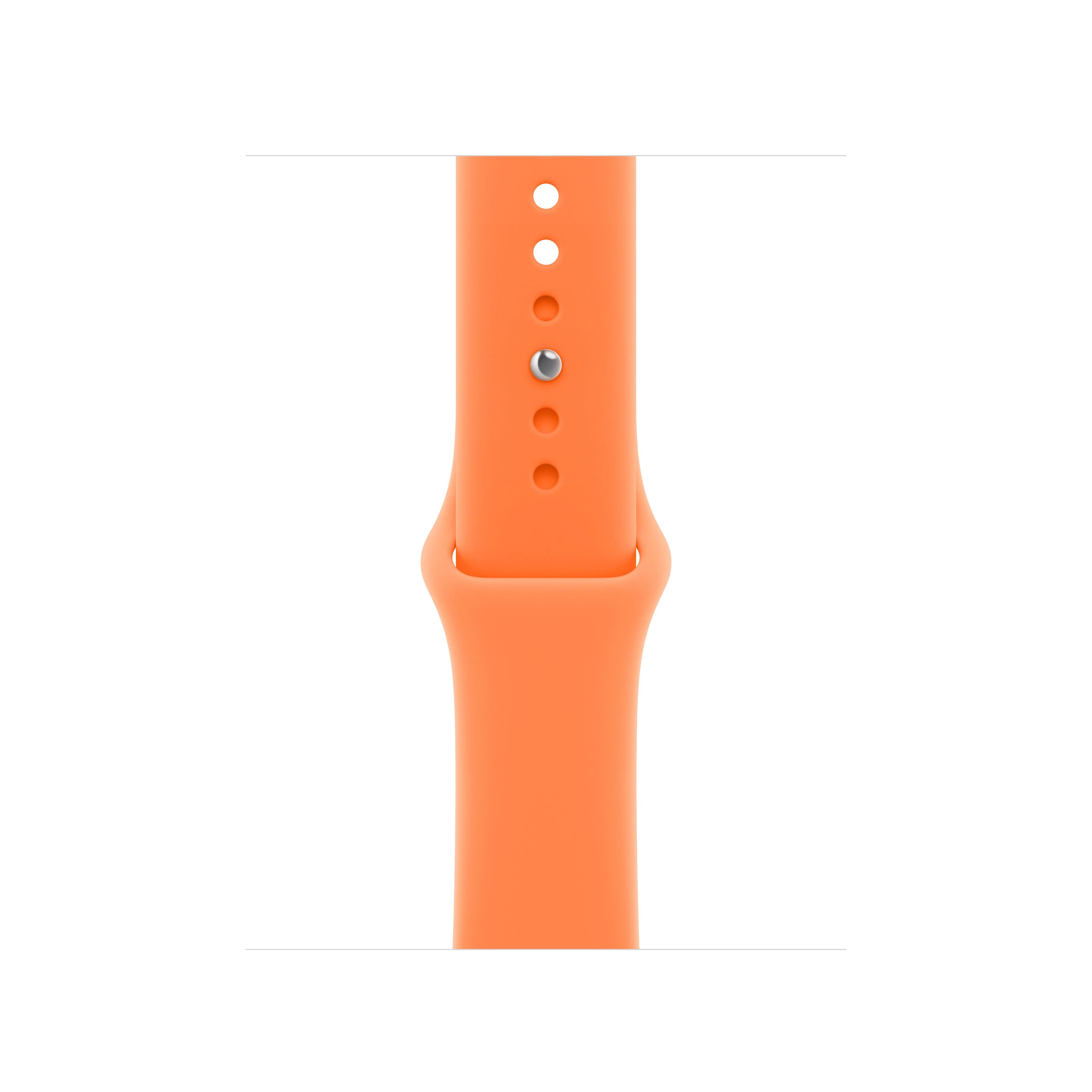 Correa deportiva color clementina (40 mm) - Talla M/L