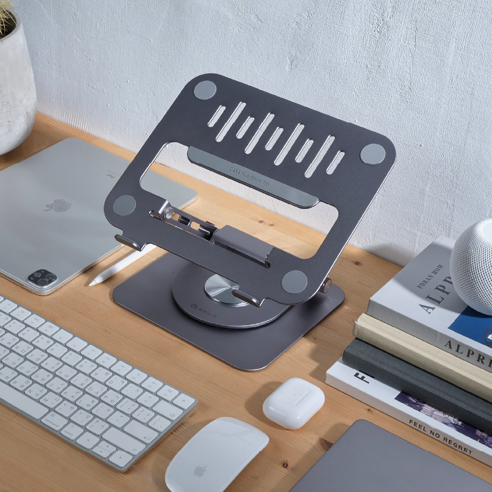 Stand Hub magnético soporte elevador portátil con USB-C 6 en 1 | Adam Elements - Image 9