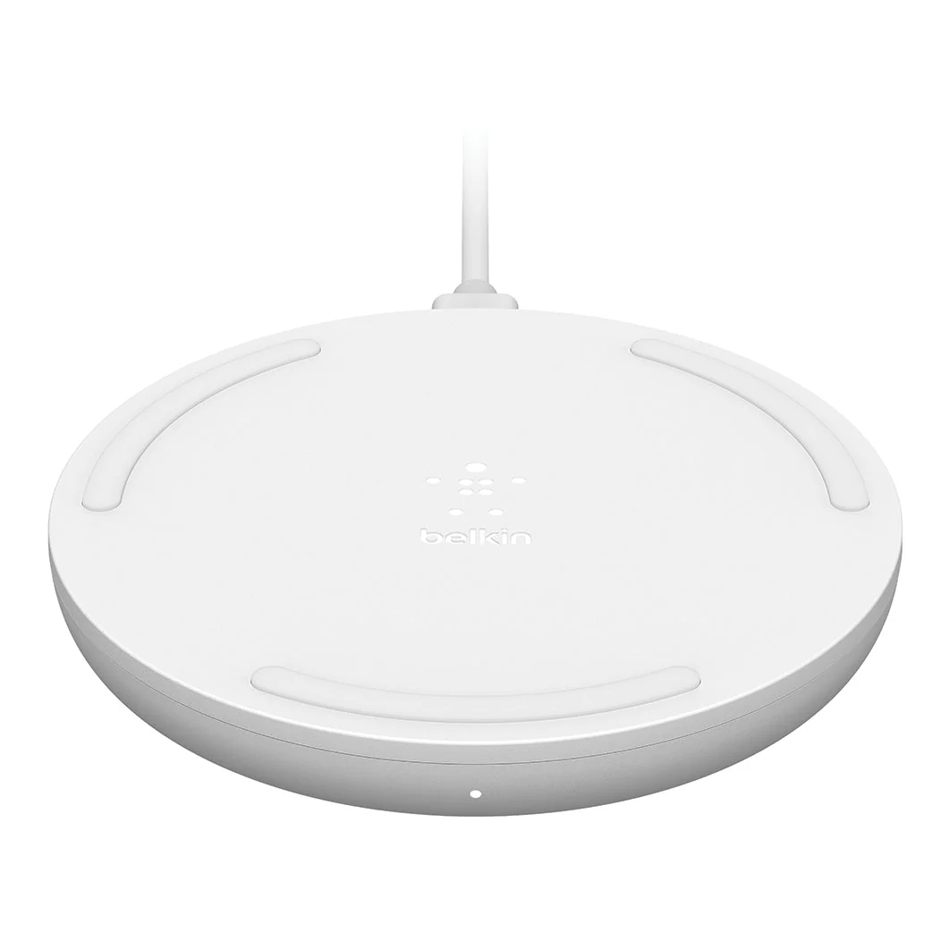 Base de carga inalámbrica individual BOOST↑CHARGE 10W cargador blanco | Belkin - Image 4
