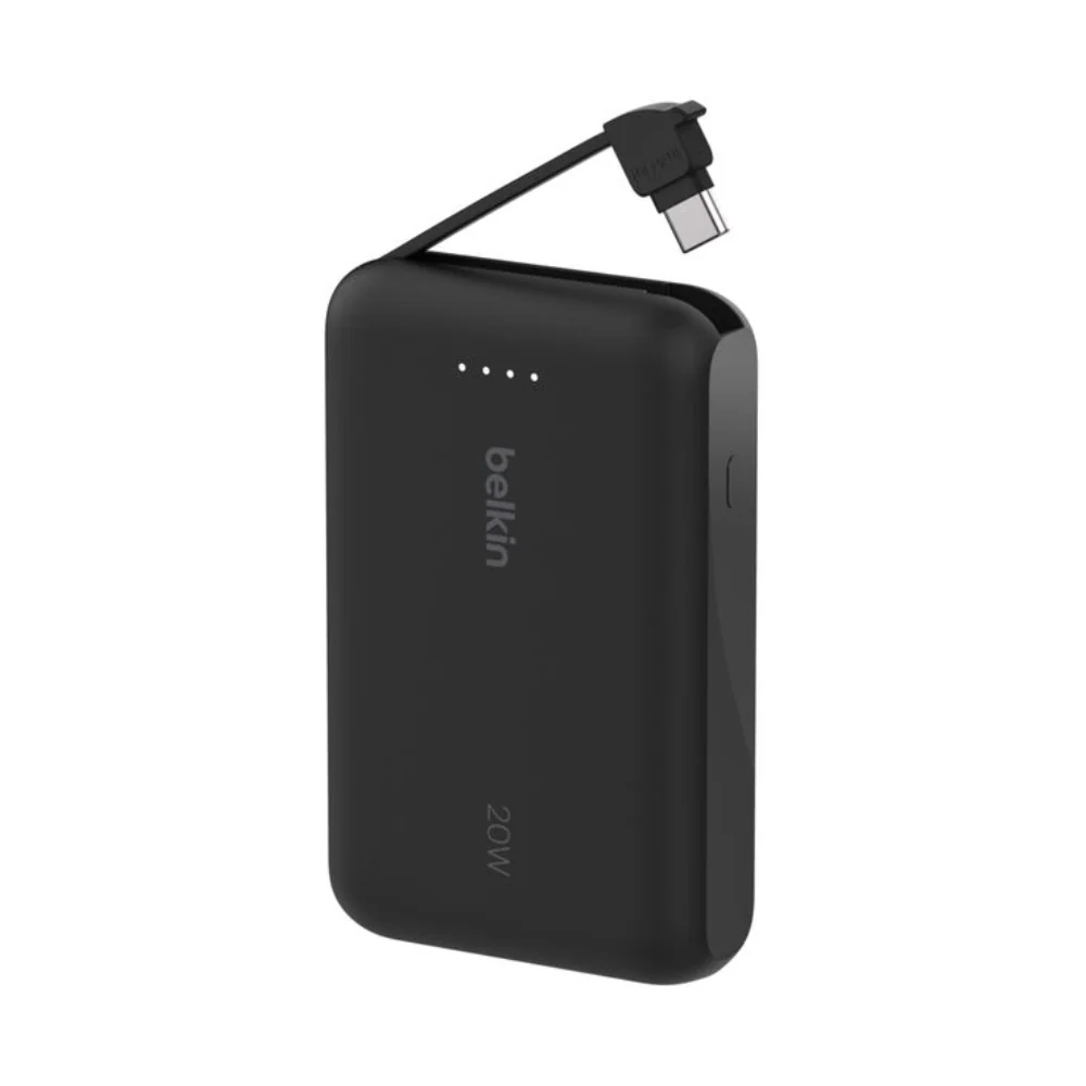 Batería externa 10K BoostCharge cable integrado USB-C de 20w Negro | Belkin - Image 4