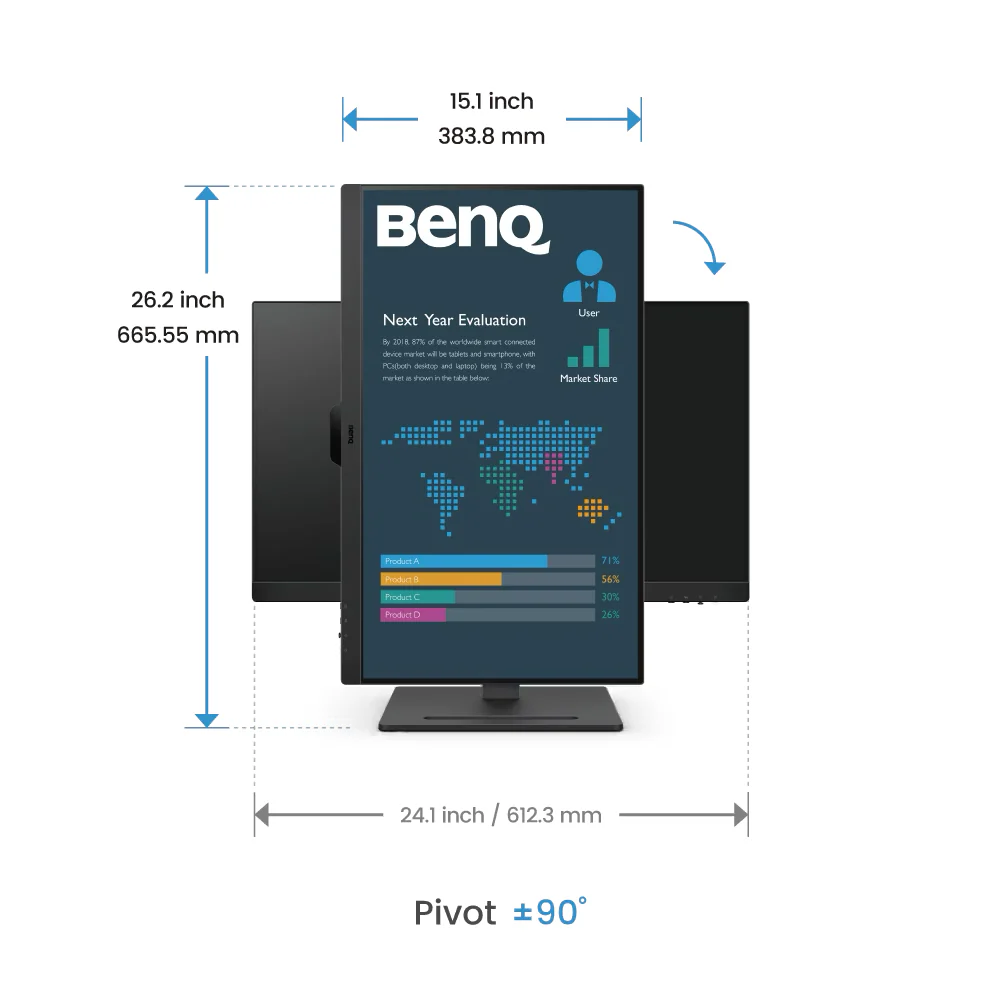 BenQ Monitor BL2790T 27" Full HD para Empresas - Image 5