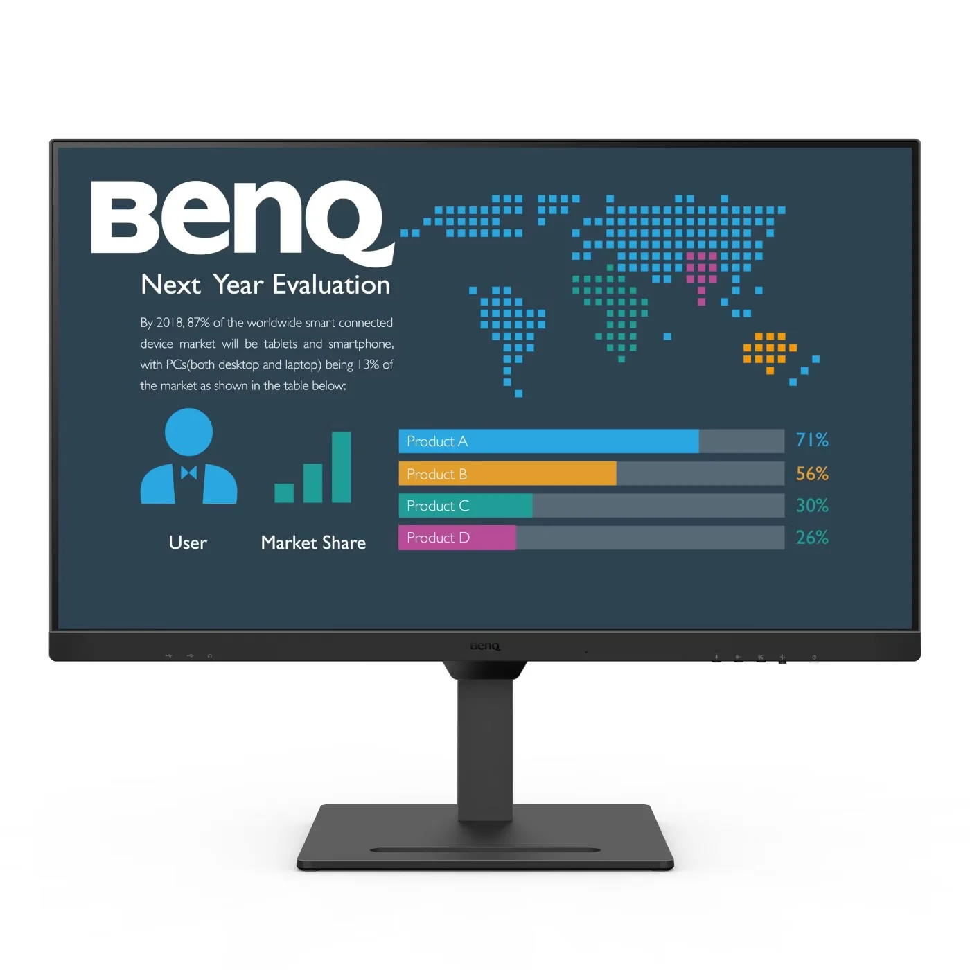 BenQ Monitor BL3290QT 32" WQHD 2K para Empresas
