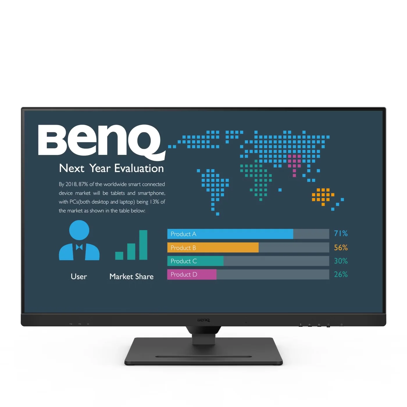 BenQ Monitor BL3290QT 32" WQHD 2K para Empresas - Image 3