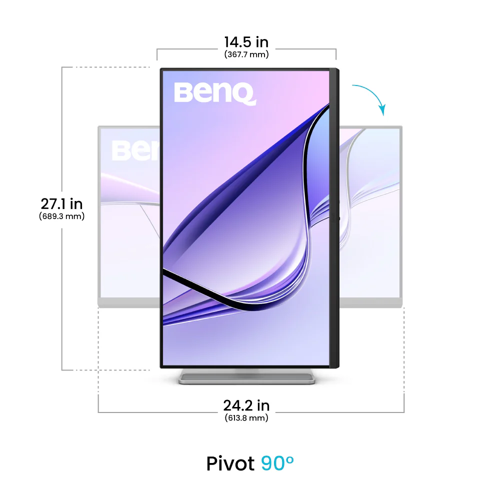 BenQ Monitor MA270UP 27" UHD 4K Glossy Nano para Mac - Image 5