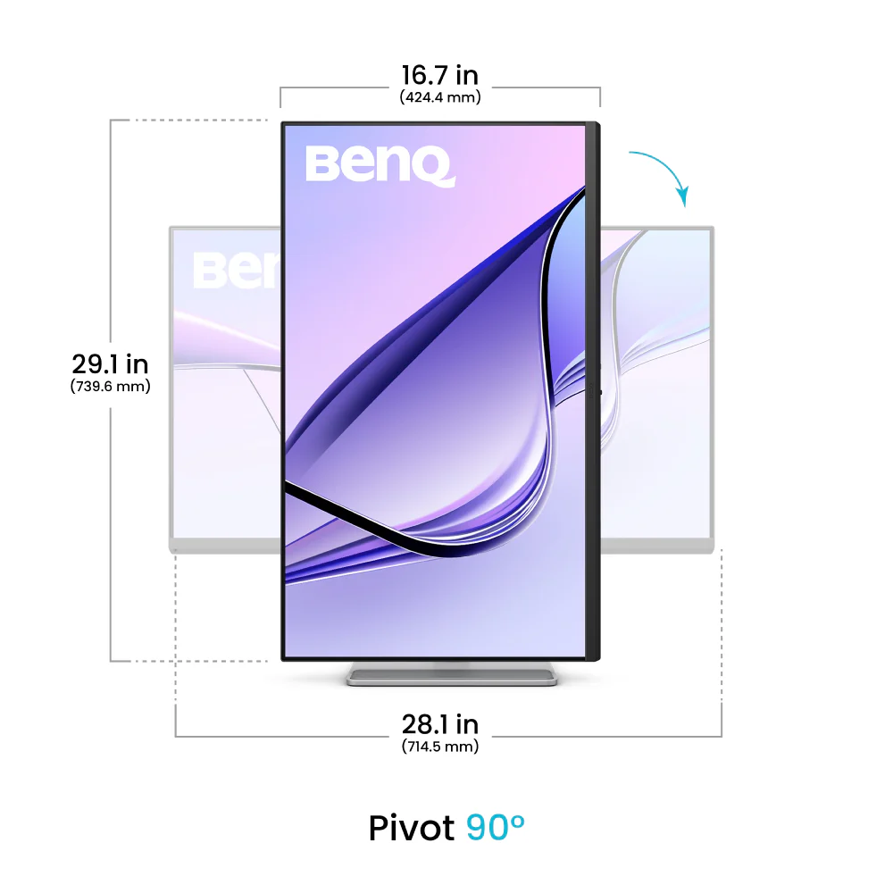 BenQ Monitor MA320UP 32" UHD 4K Glossy Nano para Mac - Image 6