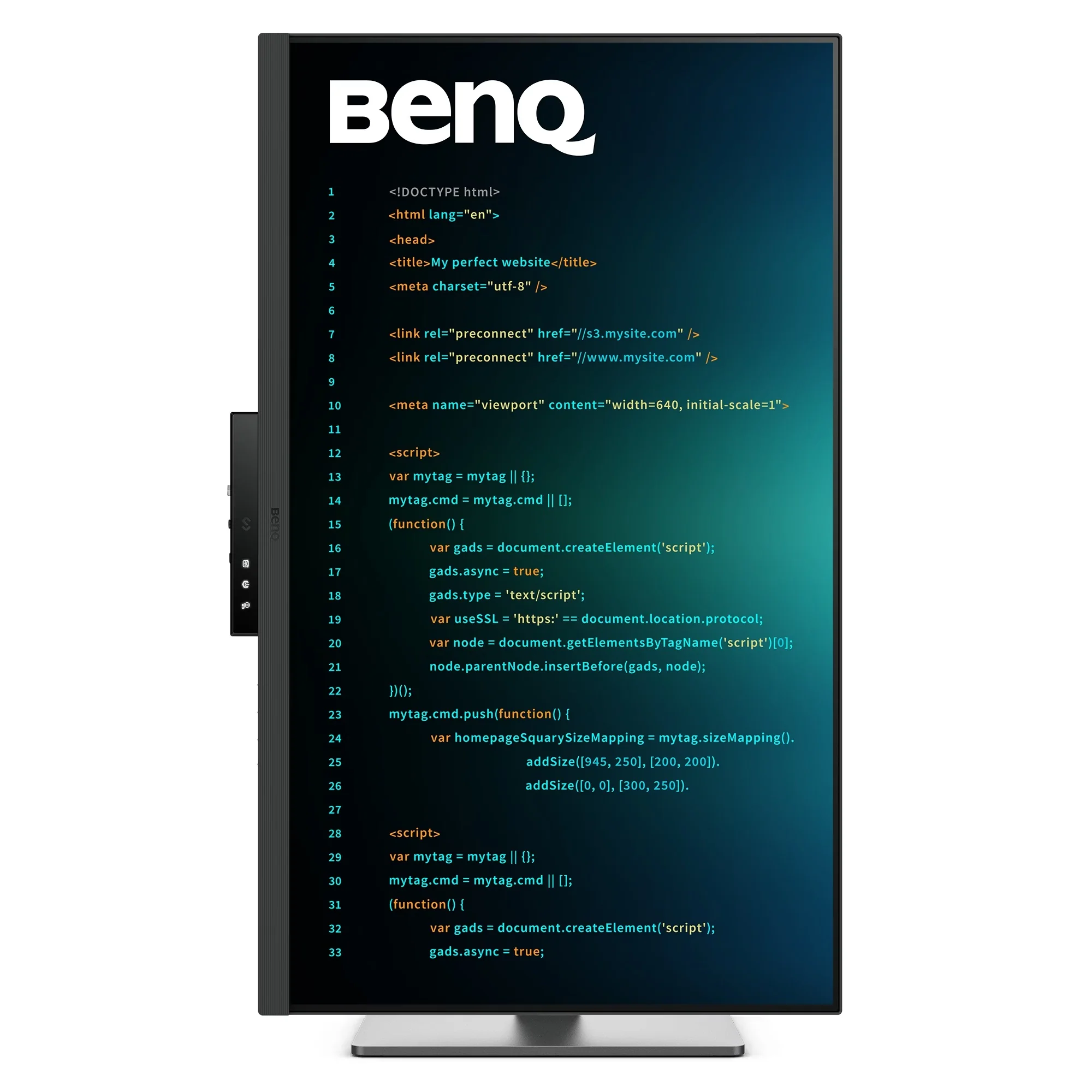 BenQ RD320U Monitor 32" 4K USB-C para Programadores - Image 3