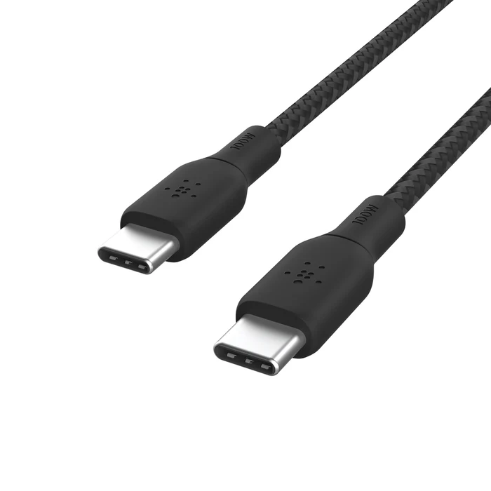 Cable BoostCharge Pro Flex 100W USB-C a USB-C de silicona y trenzado 2m negro | Belkin - Image 3