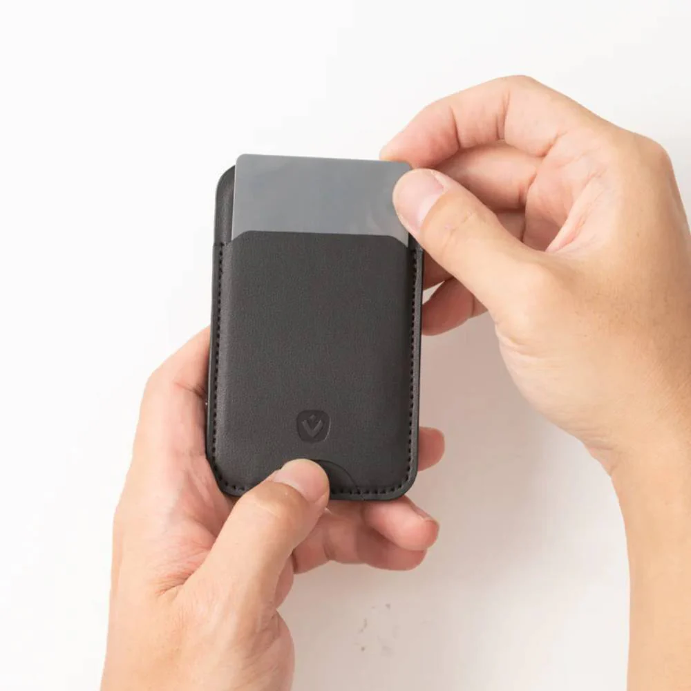 Card Wallet Stand MagSafe iPhone Negro | Valenta - Image 6
