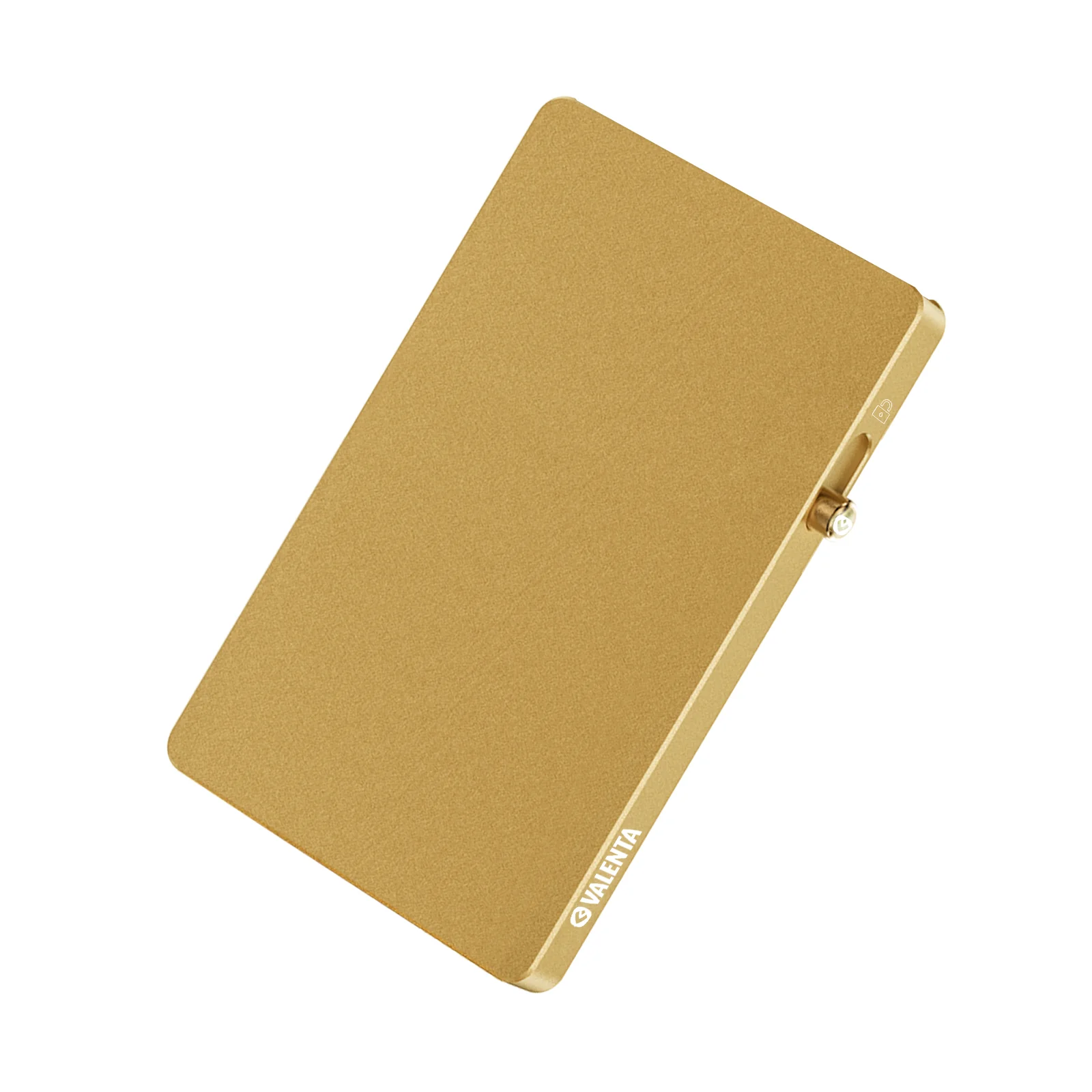 Cartera protector Aluminium MagSafe iPhone Oro | Valenta - Image 4