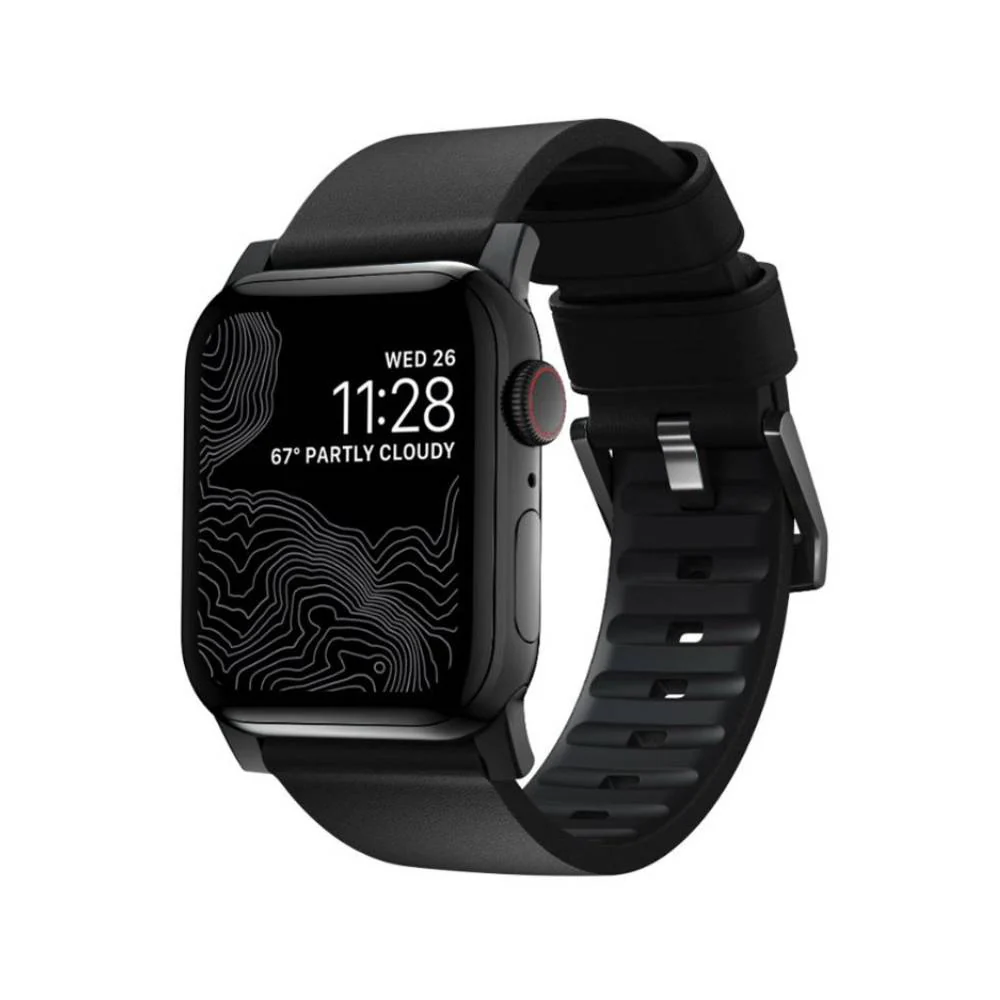 Correa Active Strap Pro para Apple Watch 42mm/44mm negro/negro de Nomad - Image 2