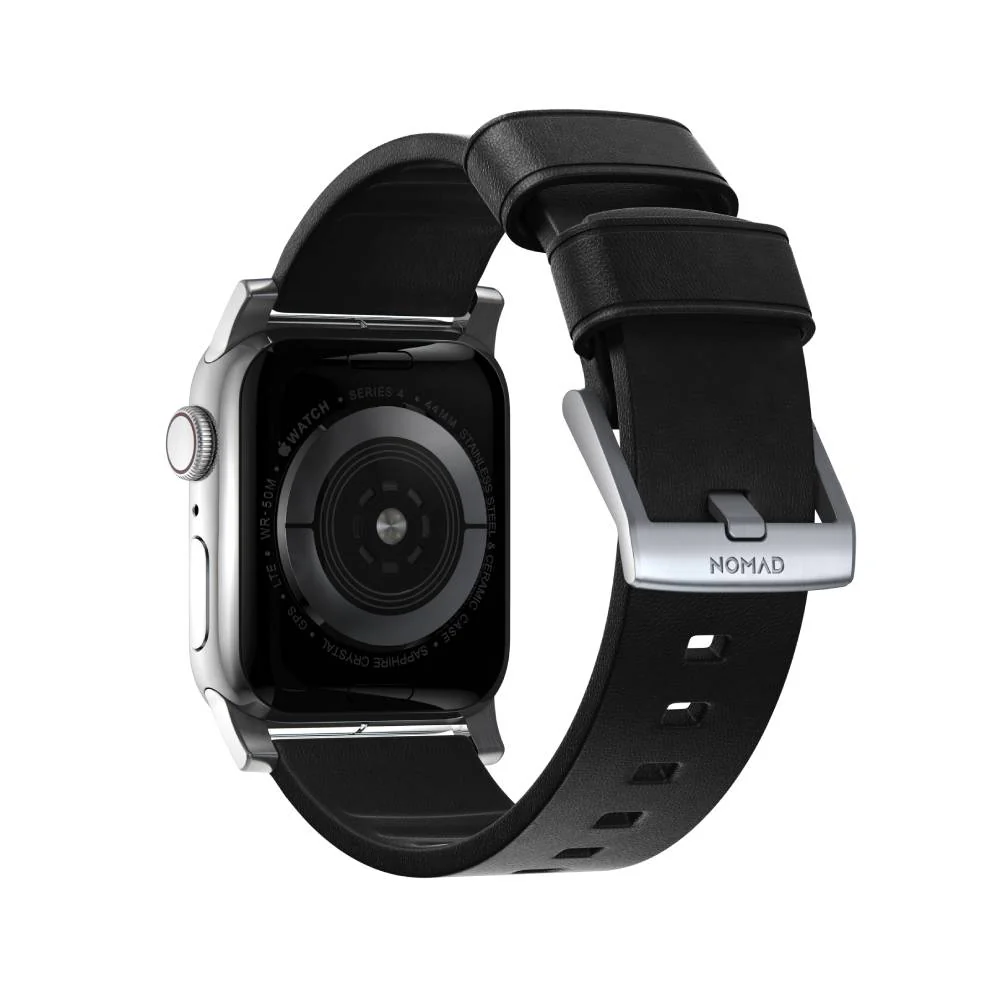 Correa Active Strap Pro para Apple Watch 42mm/44mm negro/plata de Nomad - Image 3
