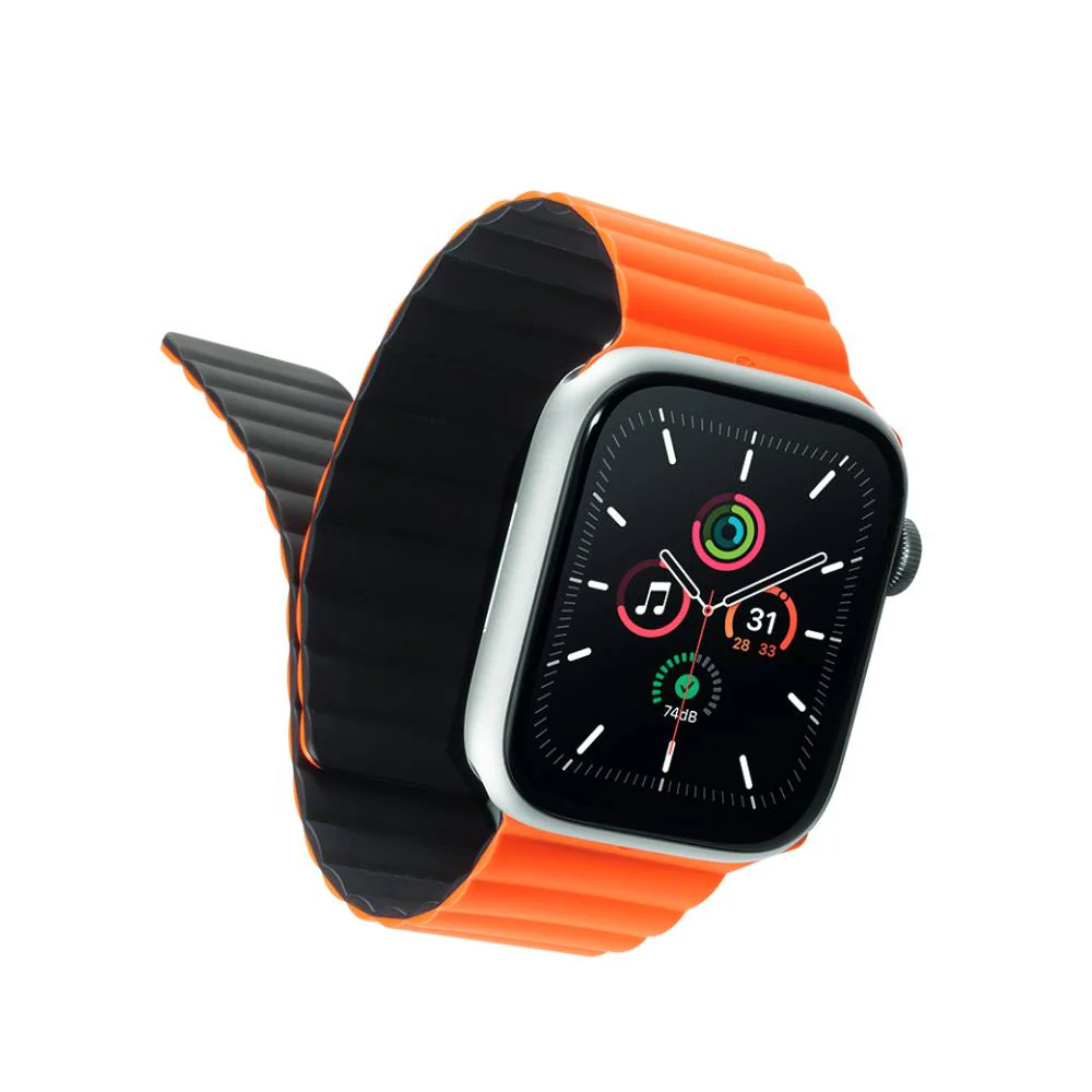 Correa magnética Kosmo para Apple Watch 38mm/42mm Naranja | Rossellimac - Image 3