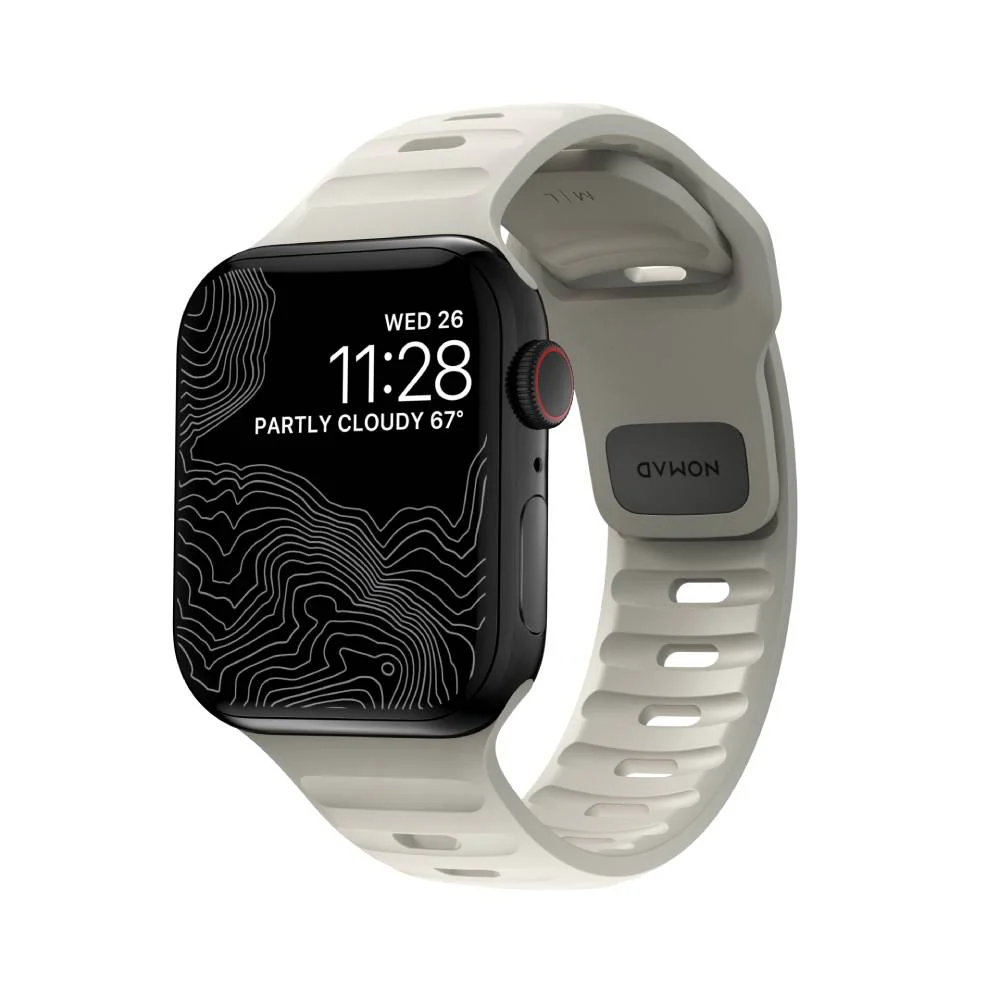 Correa Sport Band para Apple Watch 38/41mm beige de Nomad - Image 2
