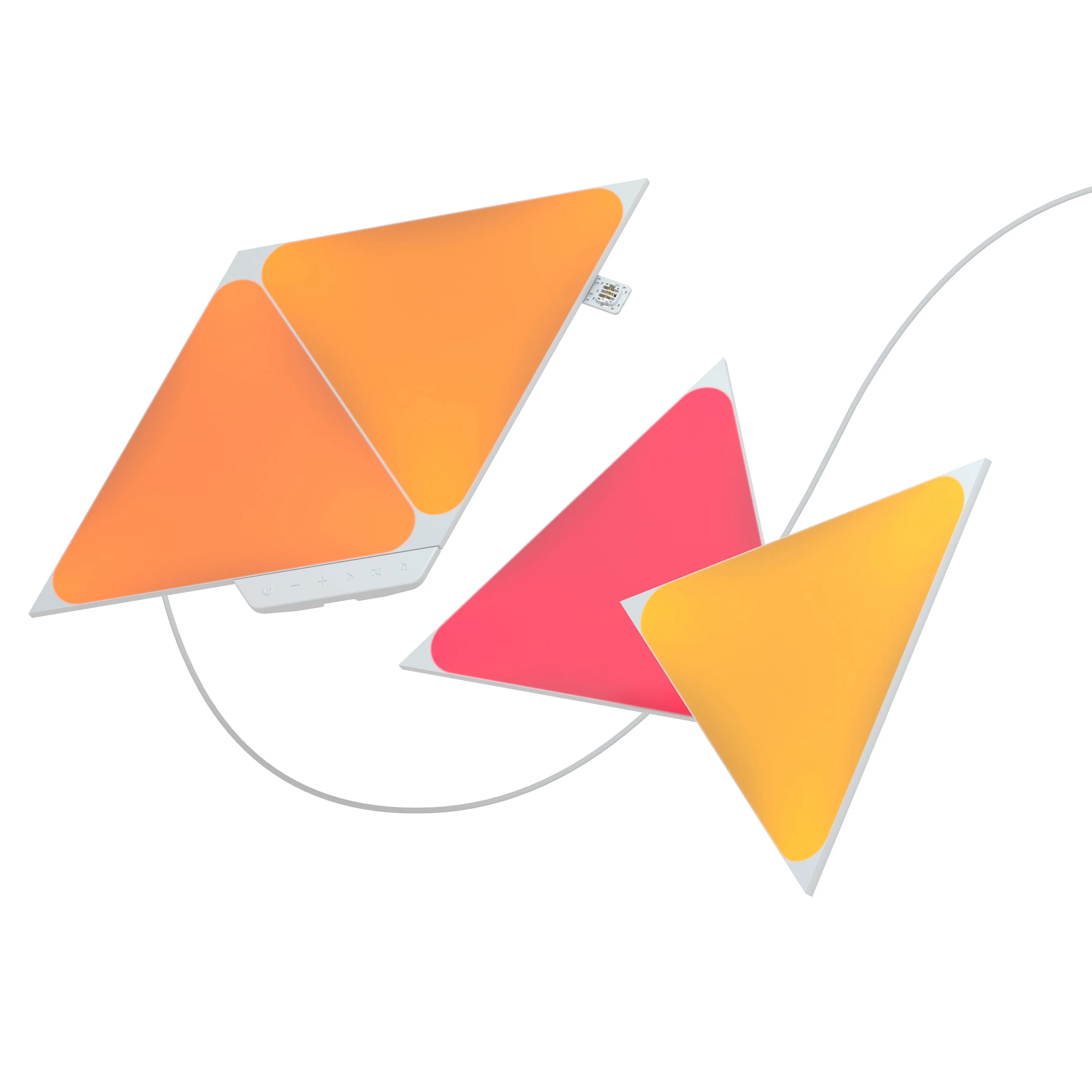 Sistema inteligente de triángulos 4 paneles Formas (Kit inicial) | Nanoleaf - Image 2