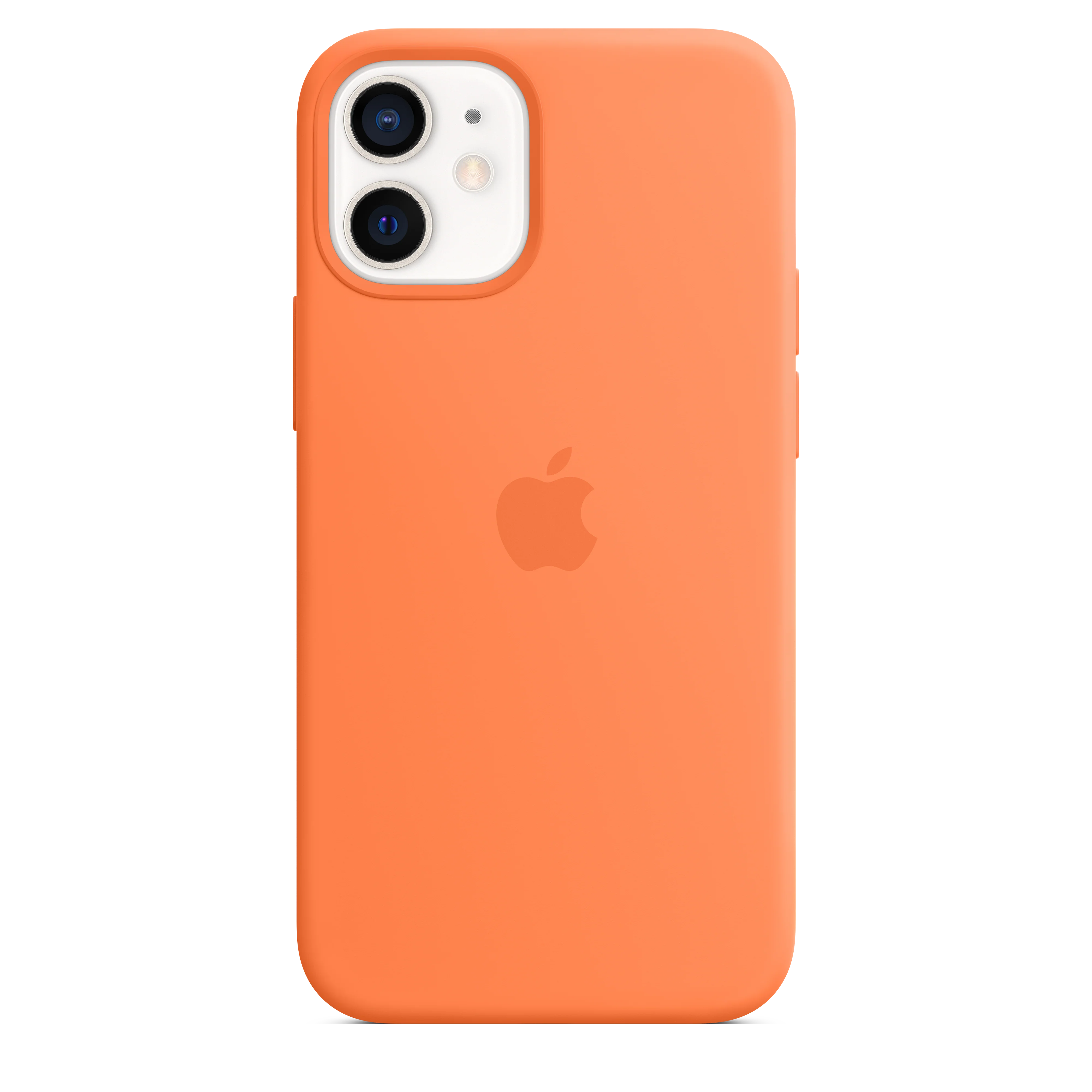 Funda de silicona con MagSafe para el iPhone 12 mini, Naranja kumquat - Image 5
