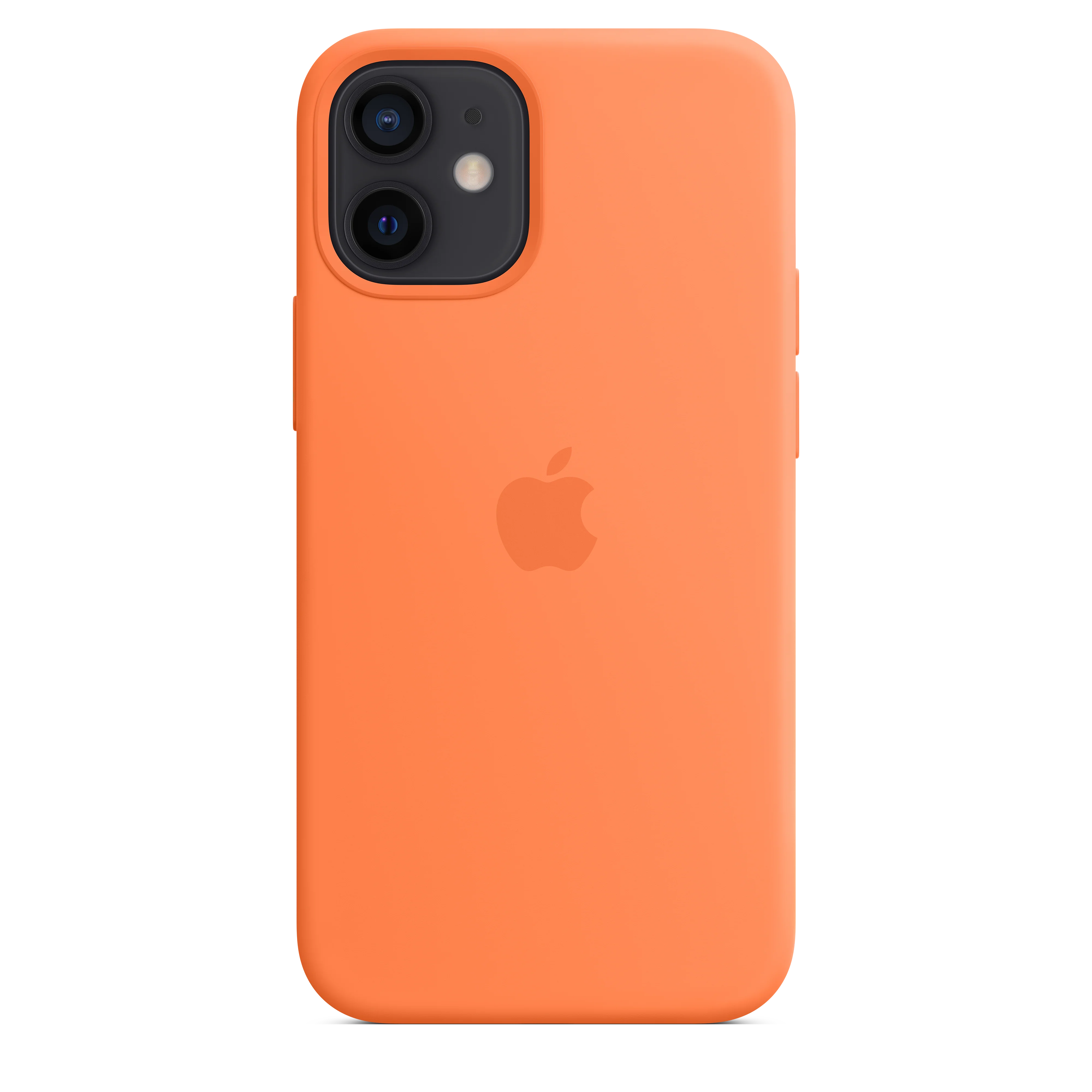 Funda de silicona con MagSafe para el iPhone 12 mini, Naranja kumquat - Image 6