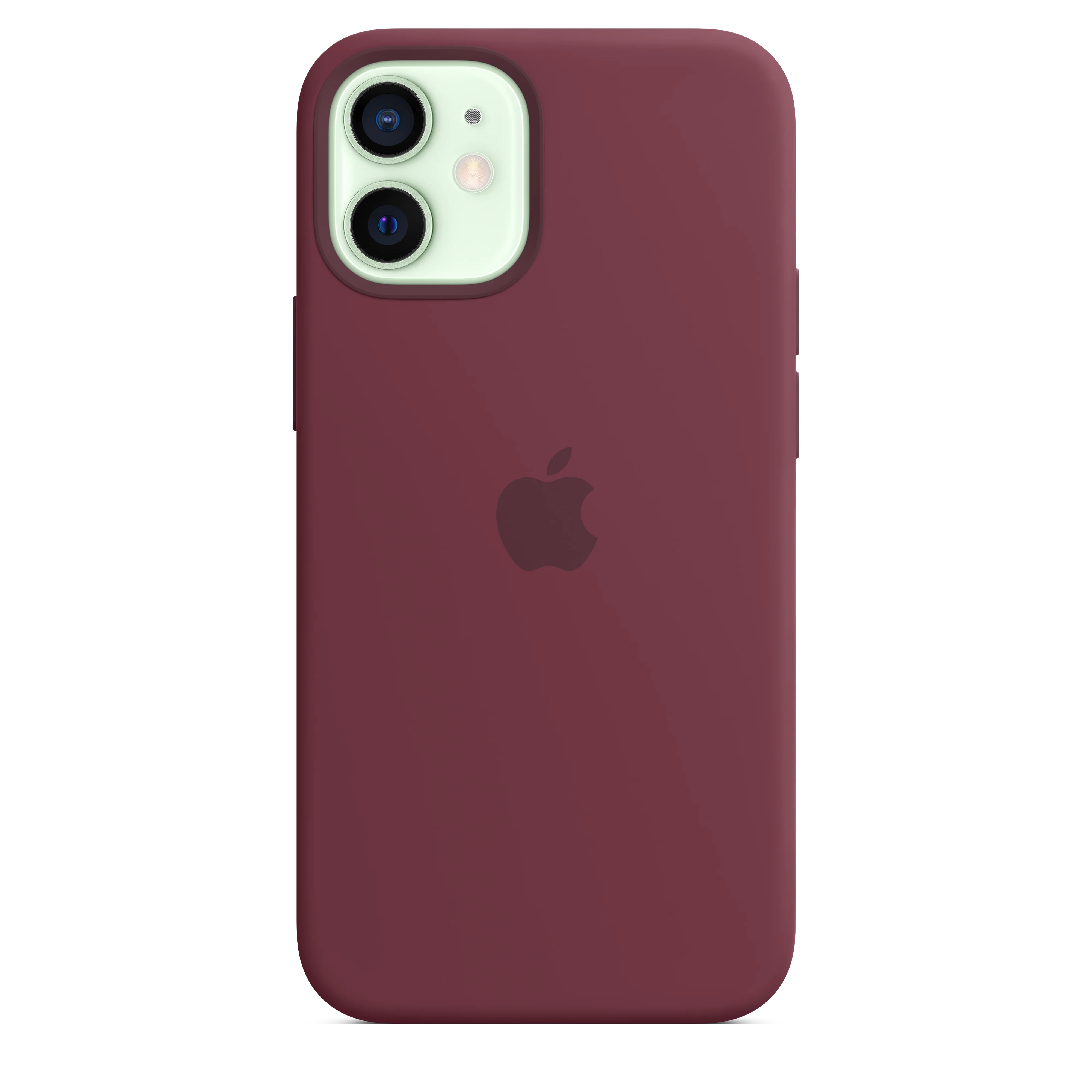 Funda de silicona con MagSafe para el iPhone 12 mini, Ciruela - Image 3