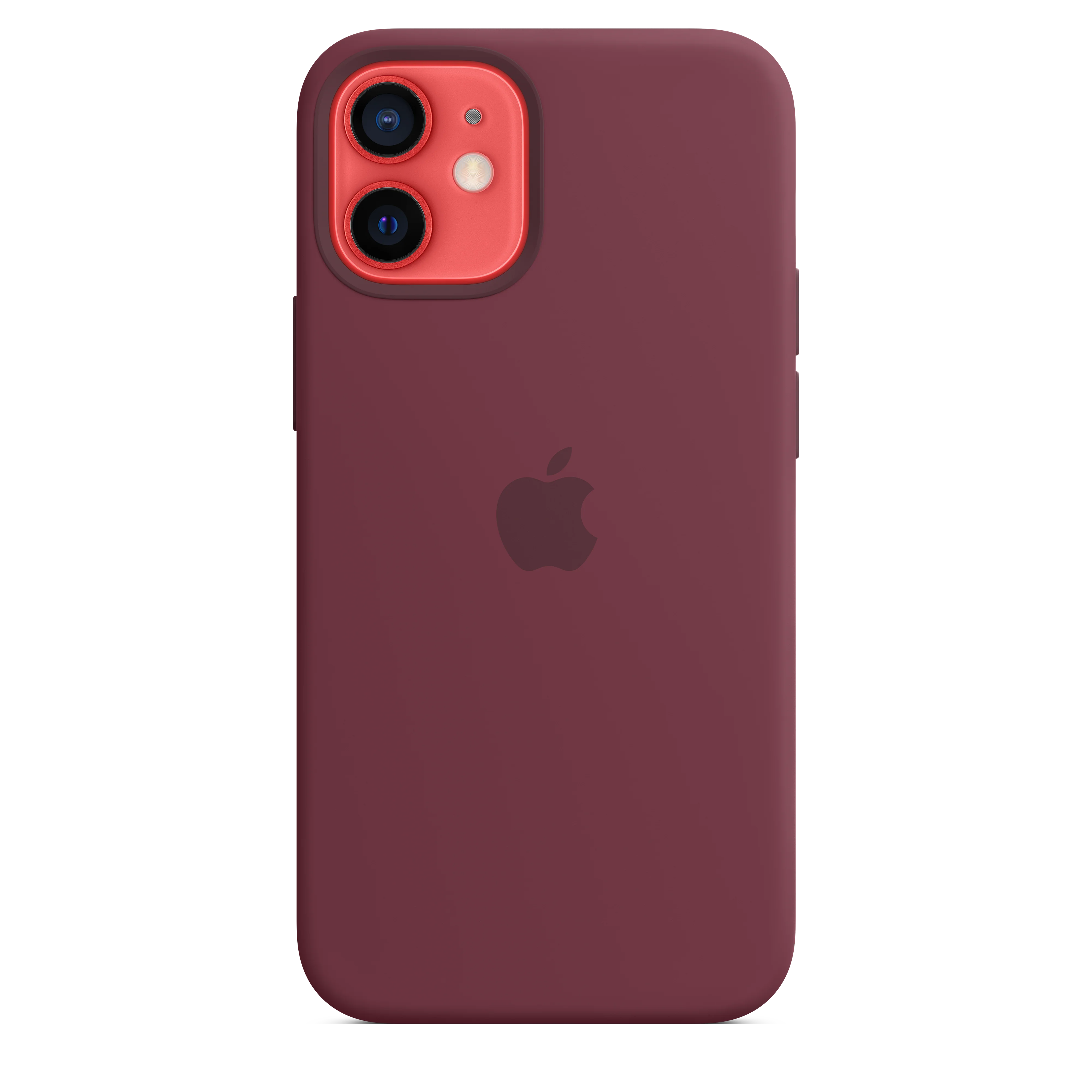 Funda de silicona con MagSafe para el iPhone 12 mini, Ciruela - Image 4