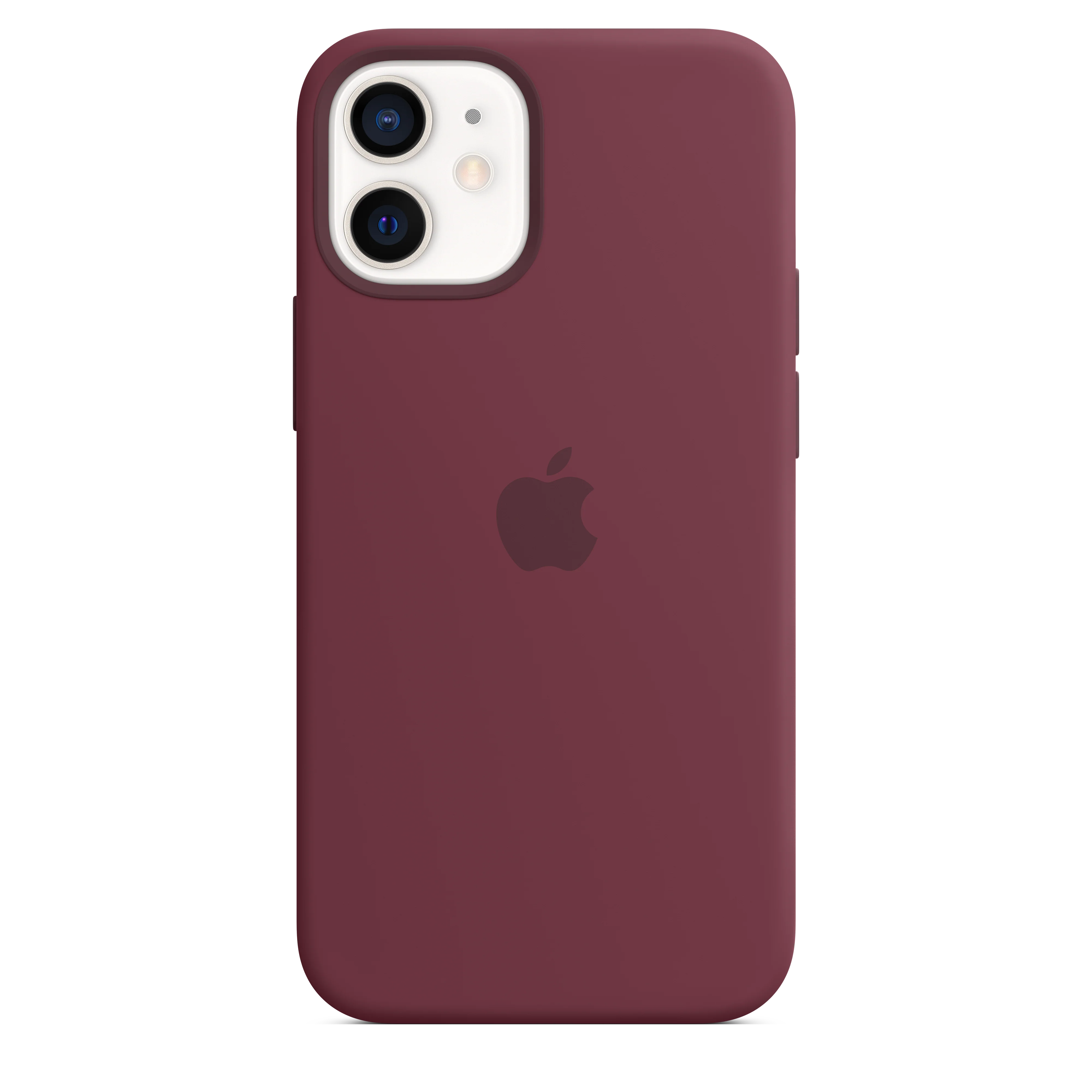Funda de silicona con MagSafe para el iPhone 12 mini, Ciruela - Image 5