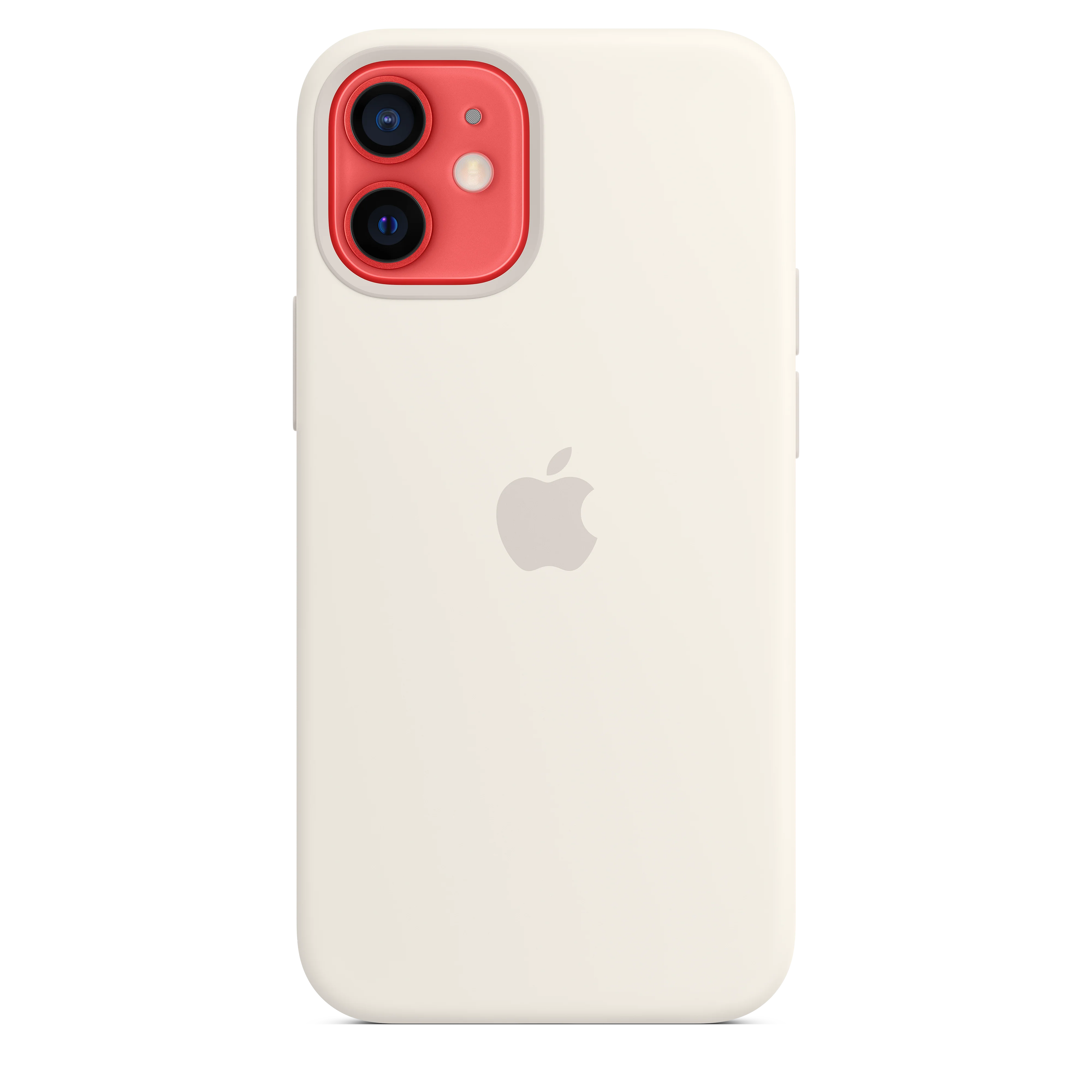Funda de silicona con MagSafe para el iPhone 12 mini, Blanco - Image 4