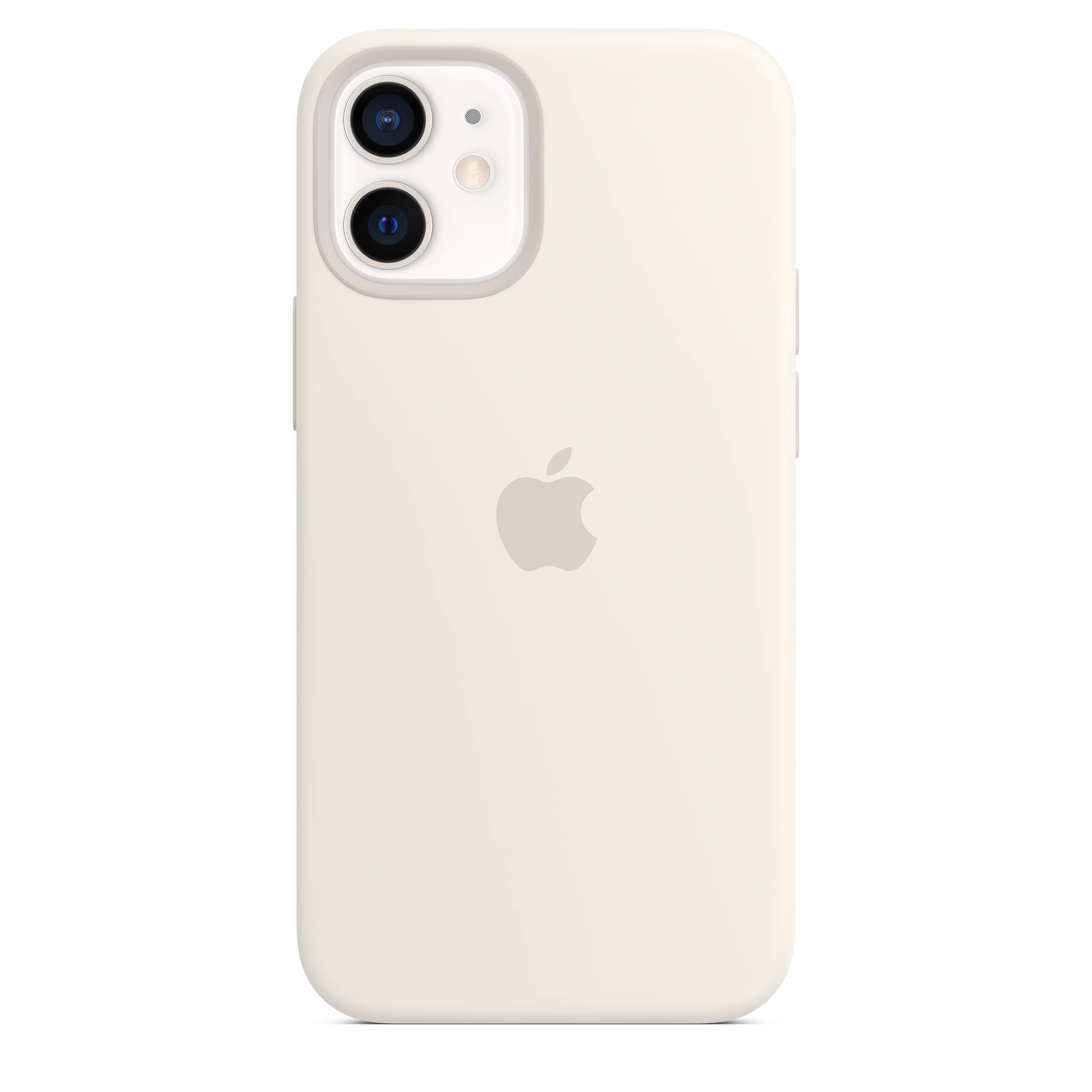Funda de silicona con MagSafe para el iPhone 12 mini, Blanco - Image 5