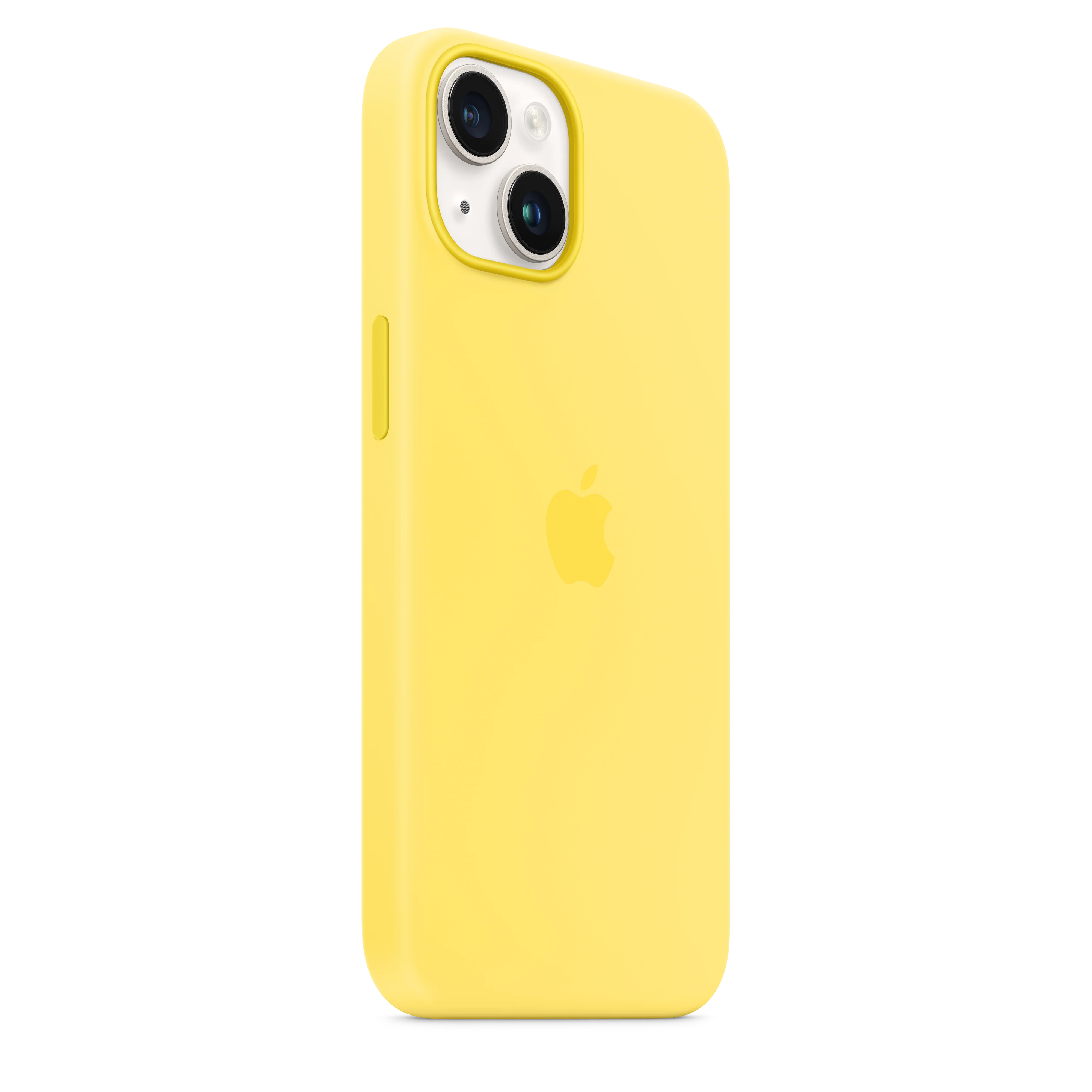 Funda de silicona con MagSafe para el iPhone 14 - Amarillo canario - Image 7
