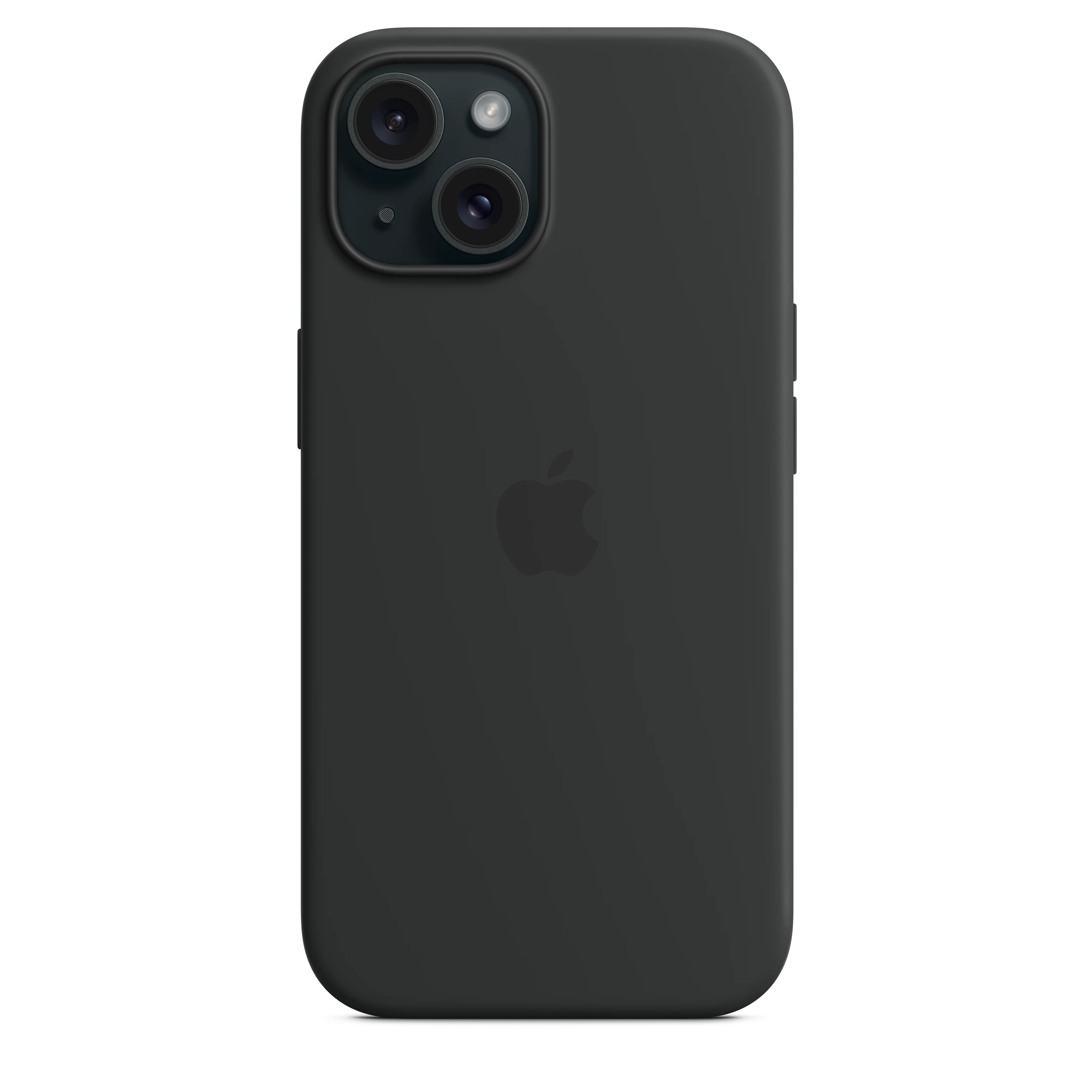 Funda de silicona con MagSafe para el iPhone 15 - Negro - Image 5
