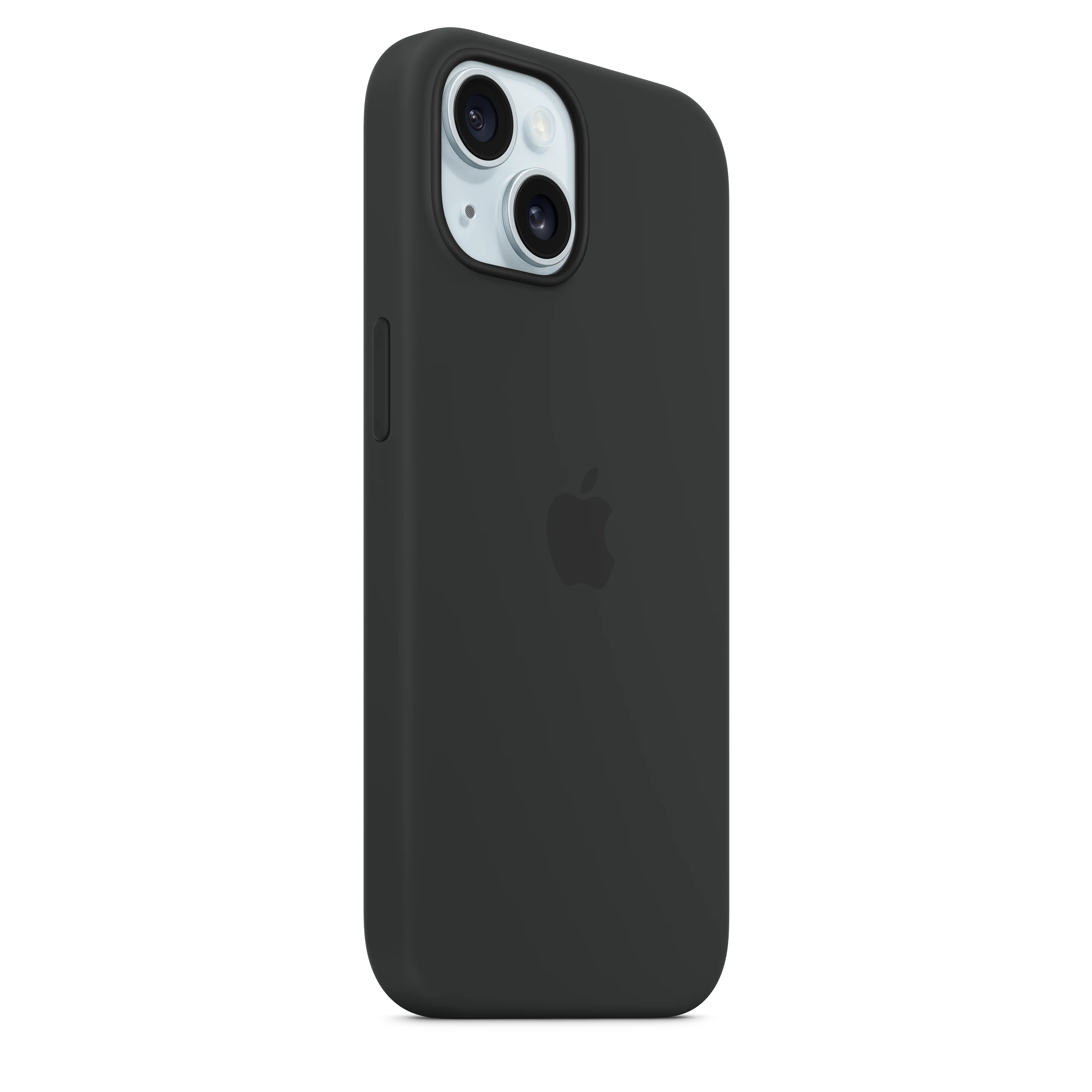 Funda de silicona con MagSafe para el iPhone 15 - Negro - Image 6