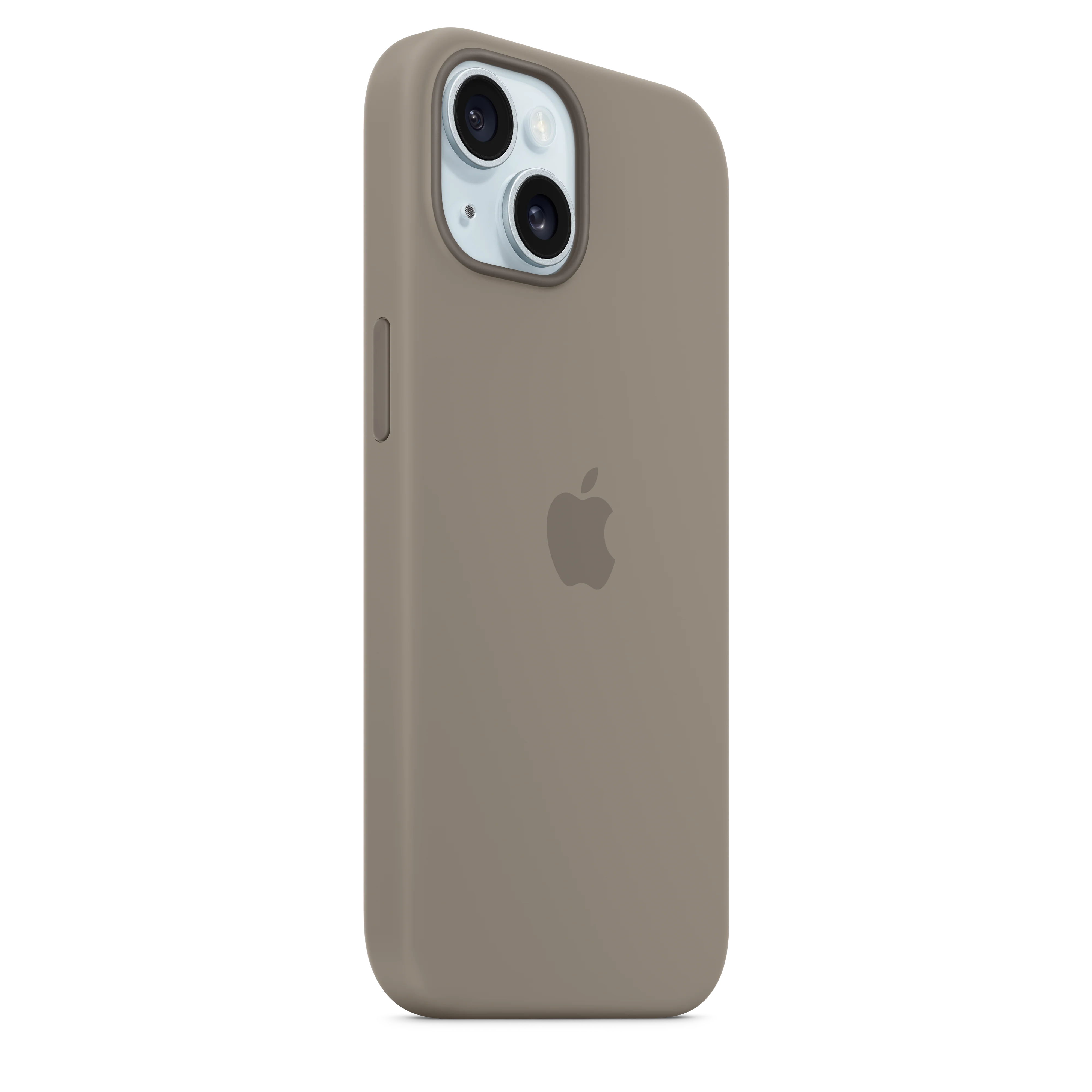 Funda de silicona con MagSafe para el iPhone 15 - Arcilla - Image 6