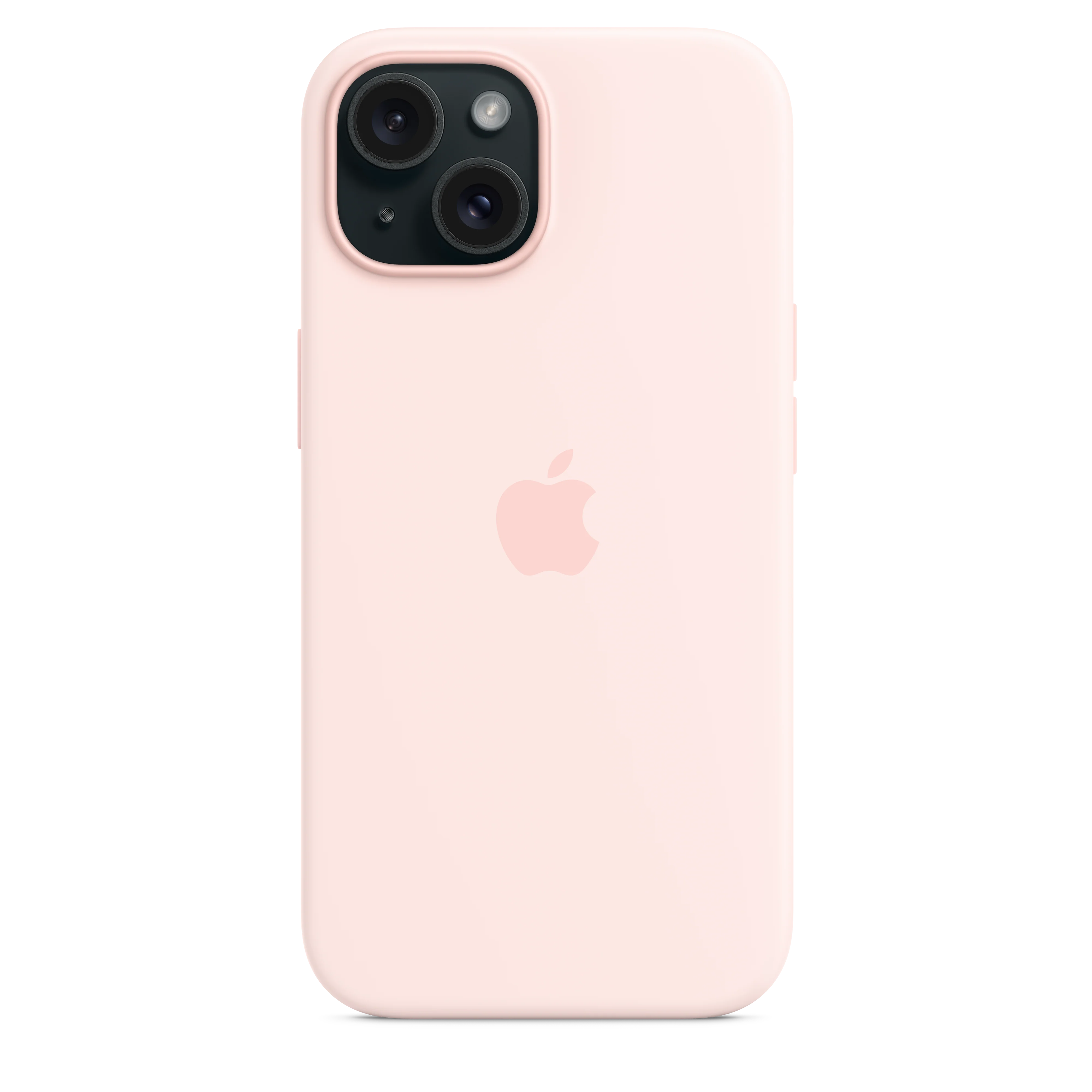 Funda de silicona con MagSafe para el iPhone 15 - Rosa claro - Image 5