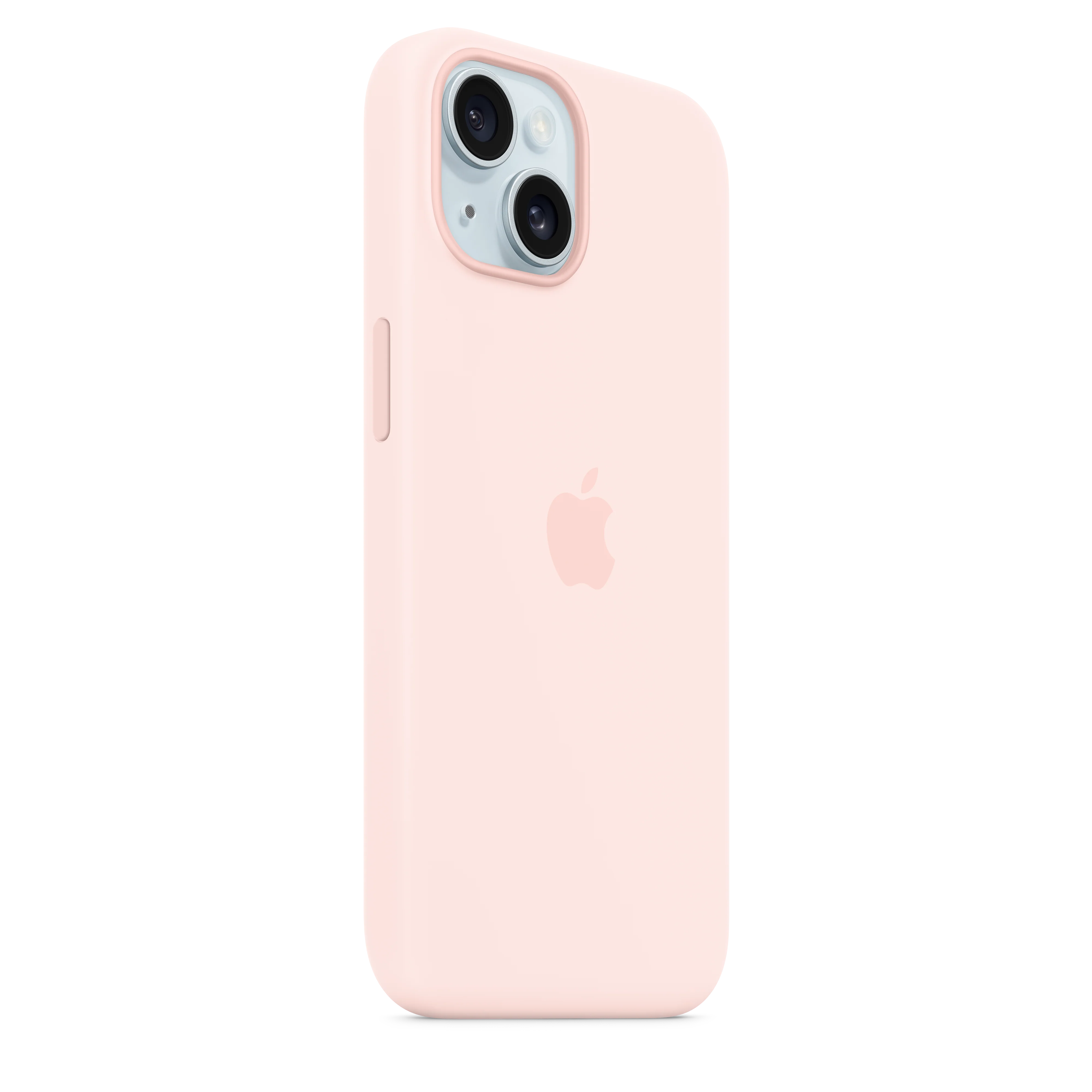 Funda de silicona con MagSafe para el iPhone 15 - Rosa claro - Image 6