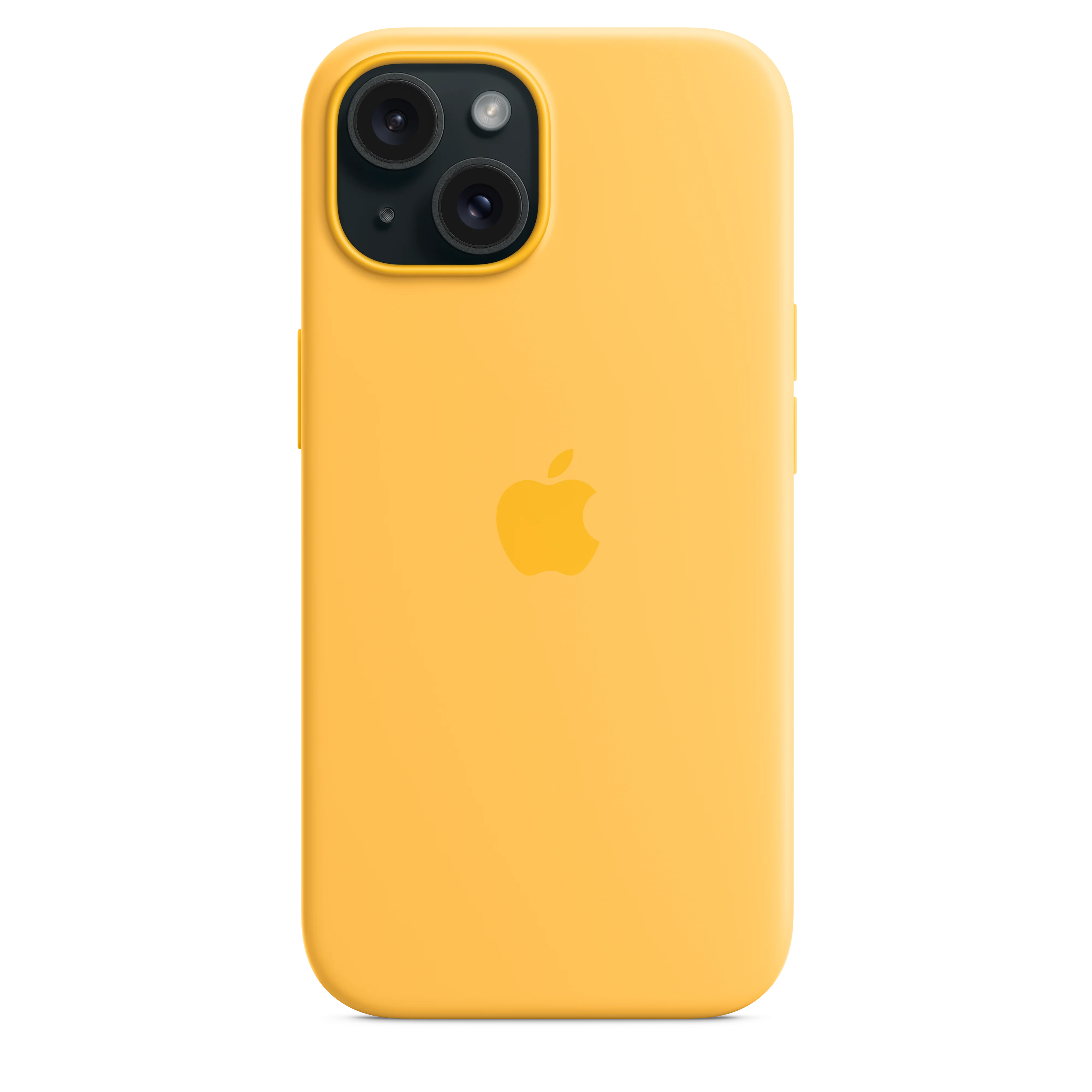 Funda de silicona con MagSafe para el iPhone 15 - Amarillo solar - Image 5