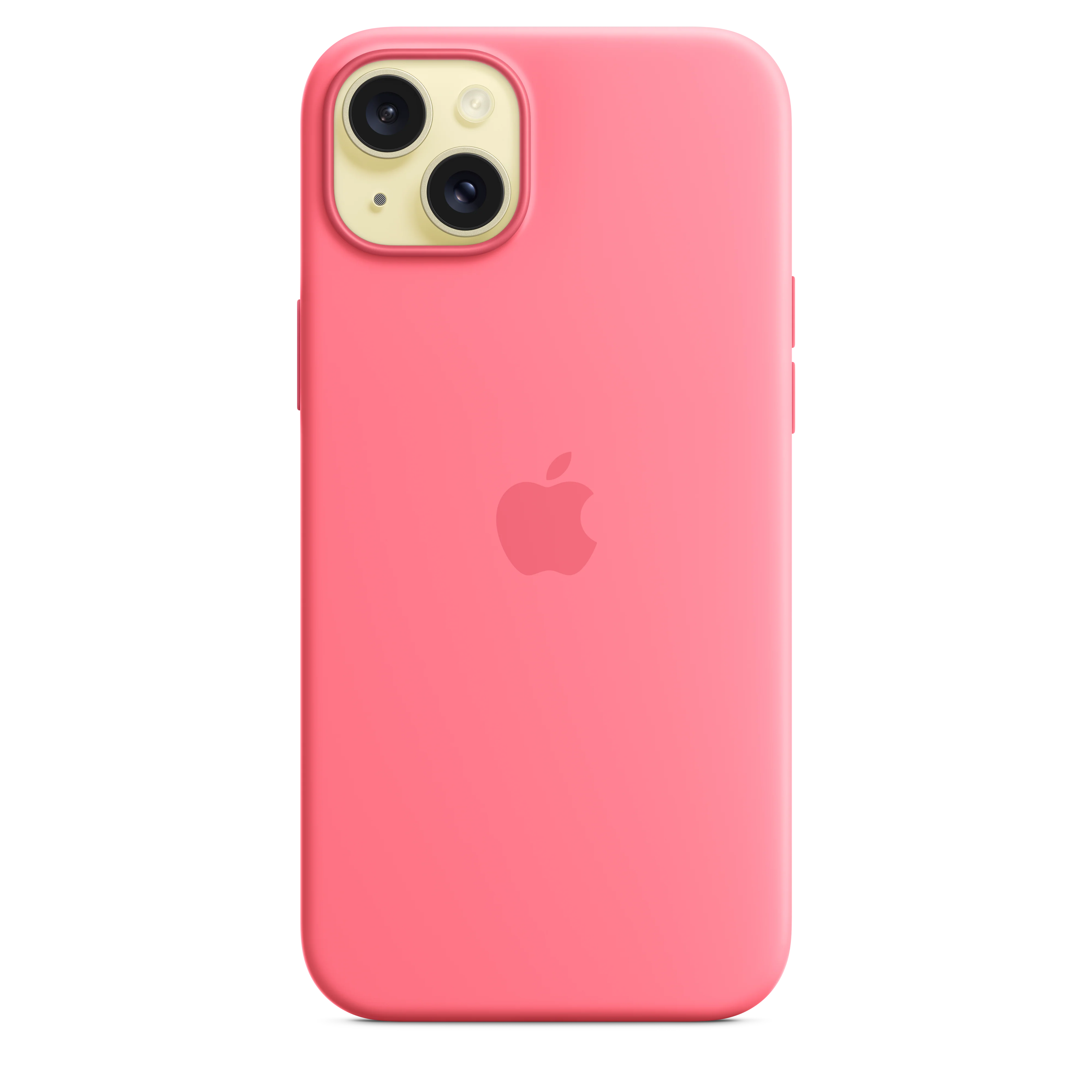 Funda de silicona con MagSafe para el iPhone 15 Plus - Rosa - Image 3