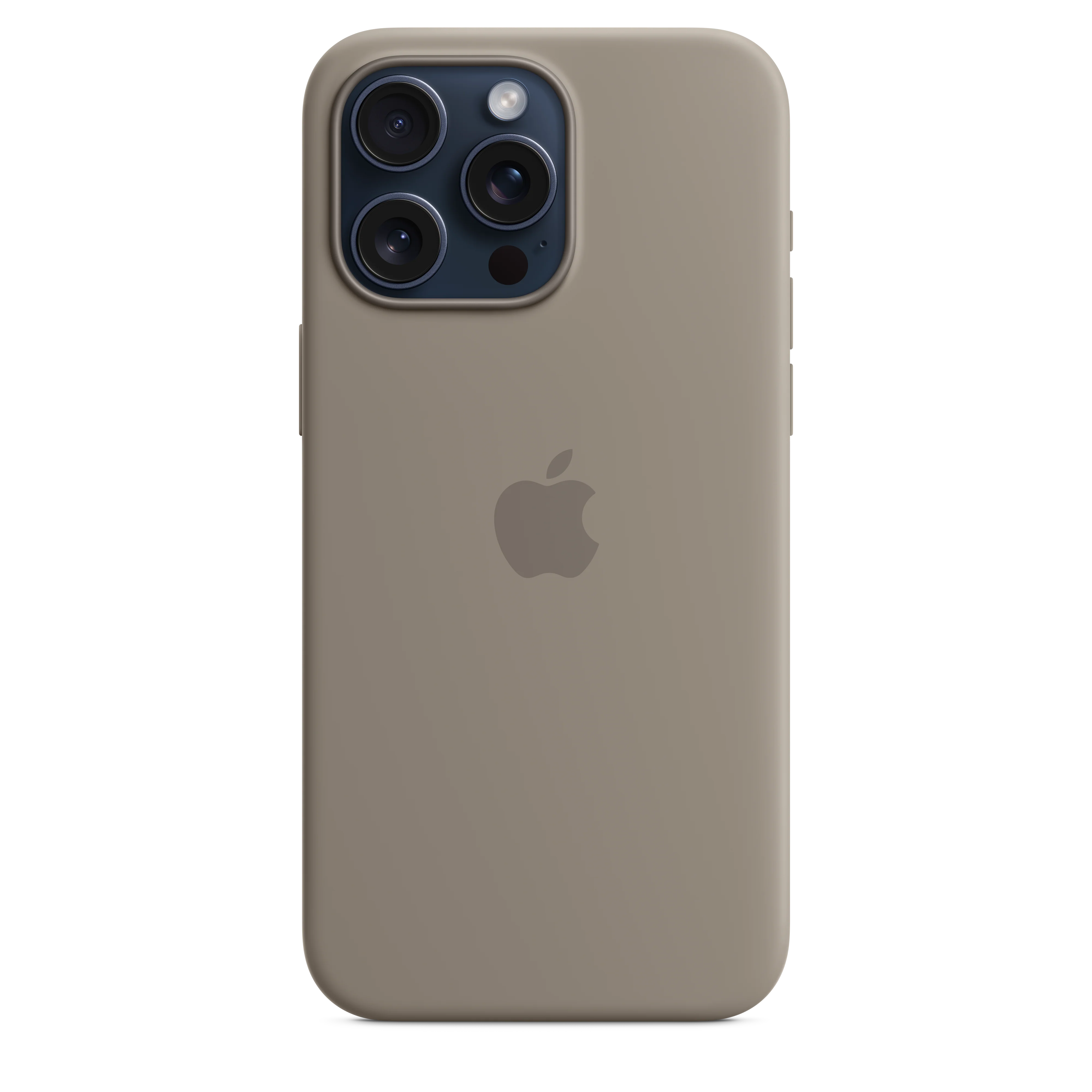 Funda de silicona con MagSafe para el iPhone 15 Pro Max - Arcilla - Image 2