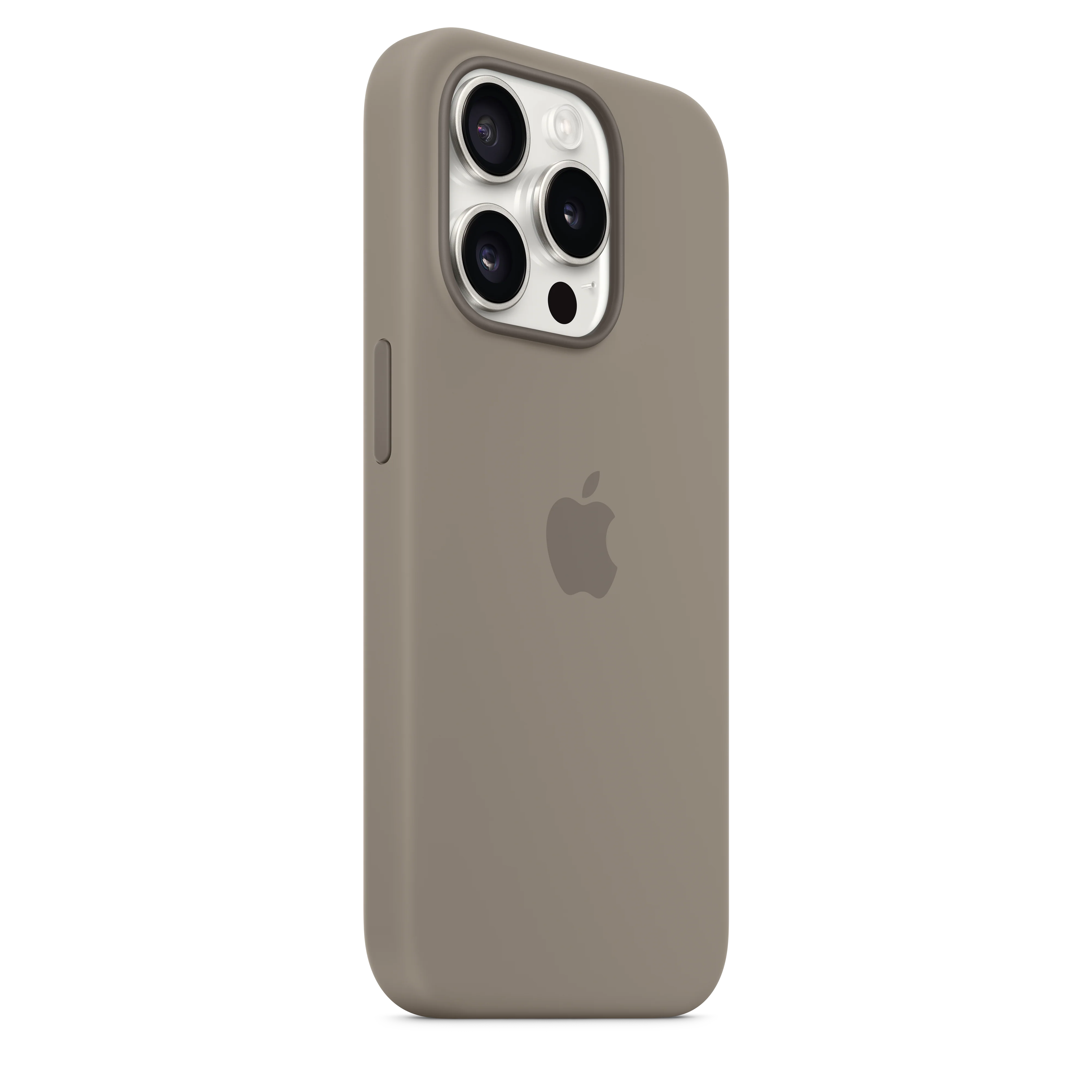 Funda de silicona con MagSafe para el iPhone 15 Pro -  Arcilla - Image 5