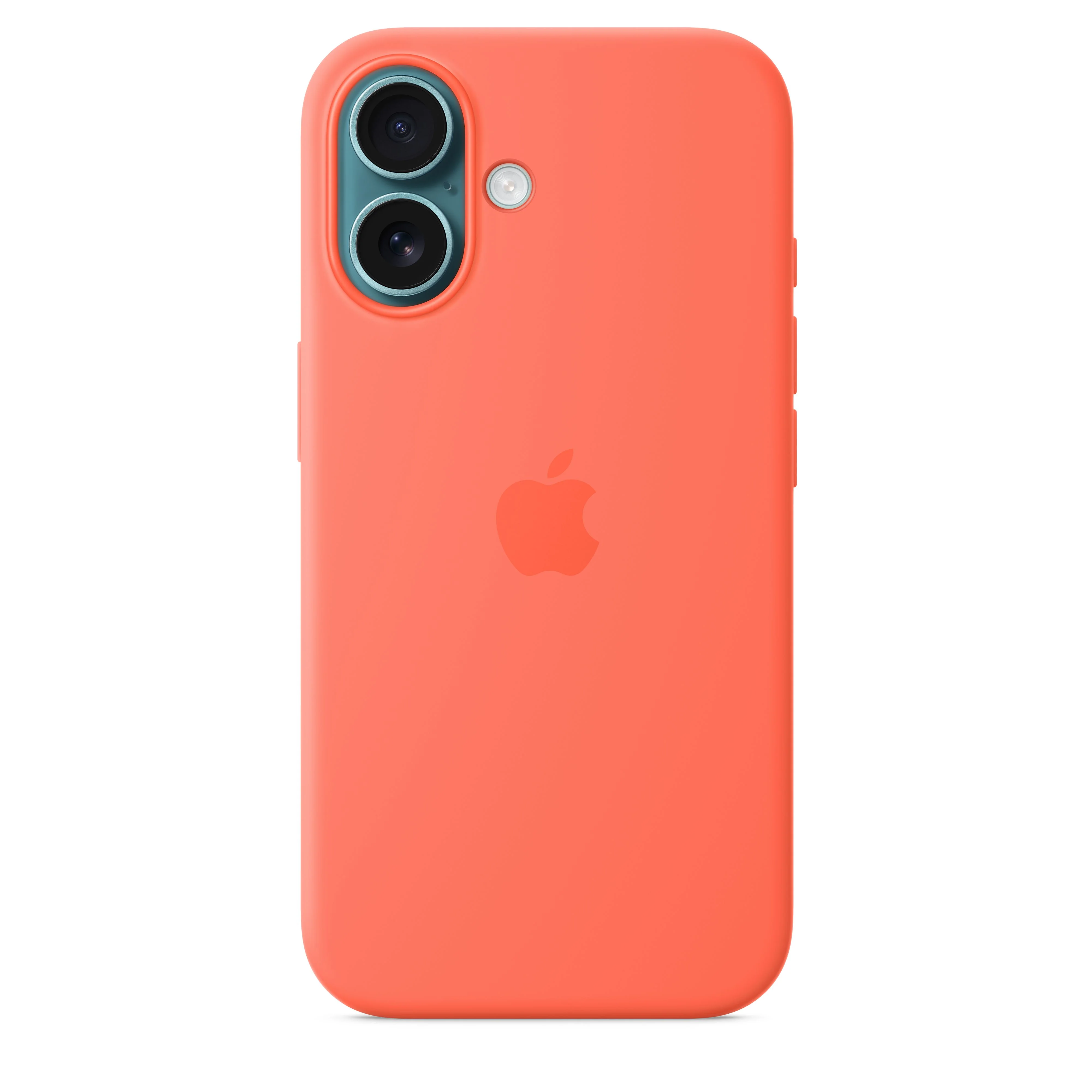 Funda de silicona con MagSafe para el iPhone 16 - Mandarina - Image 3