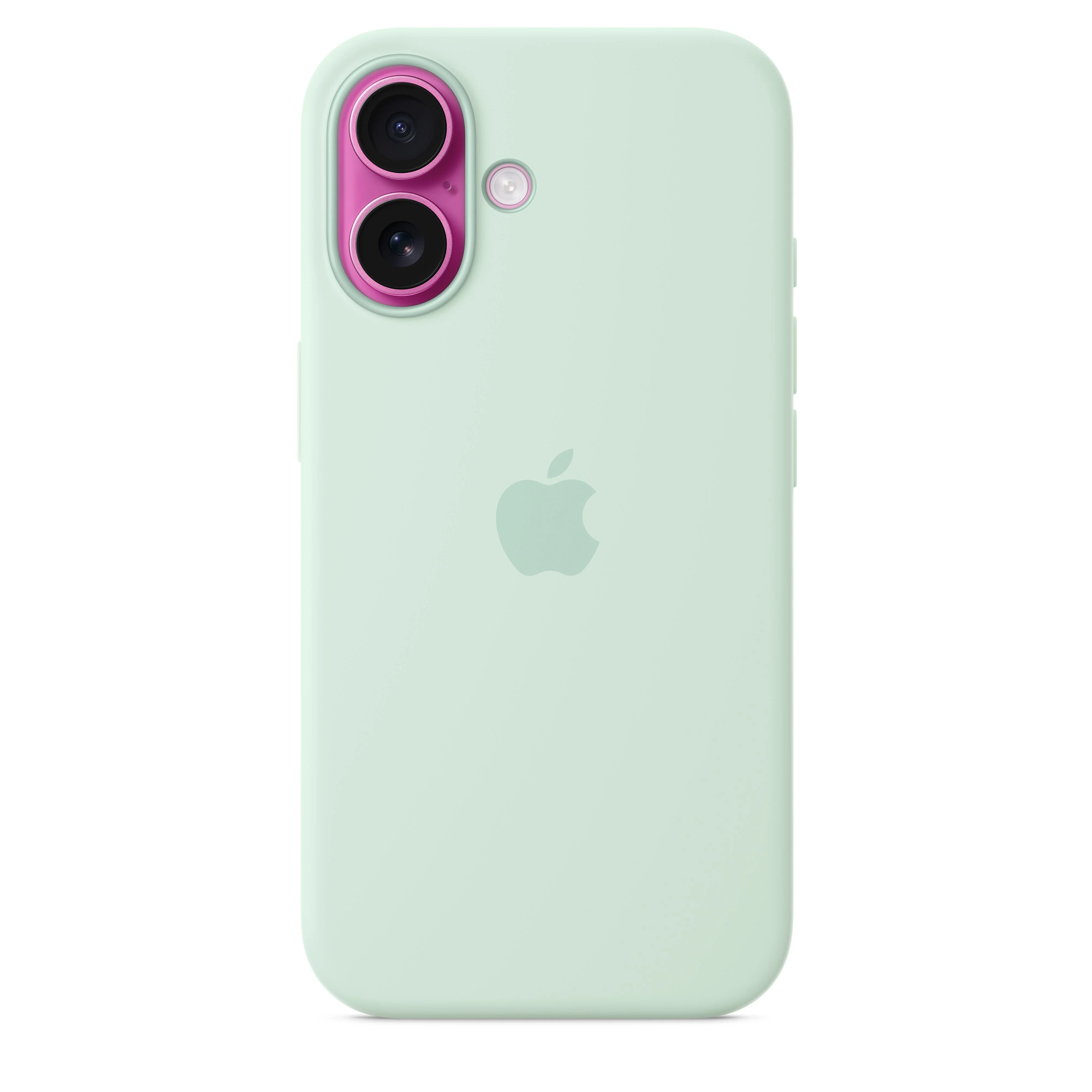 Funda de silicona con MagSafe para el iPhone 16 - Aguamarina - Image 3