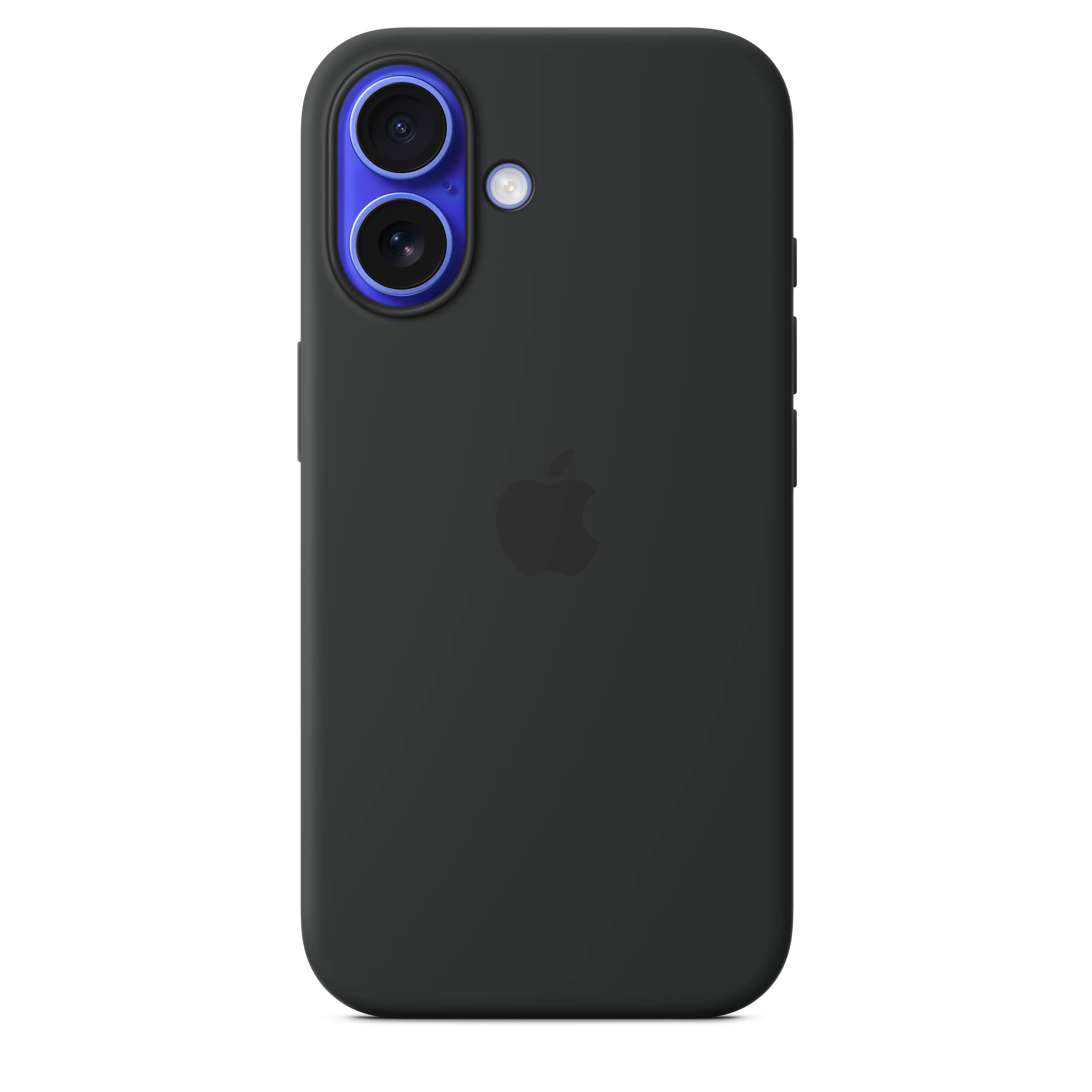 Funda de silicona con MagSafe para el iPhone 16 - Negro