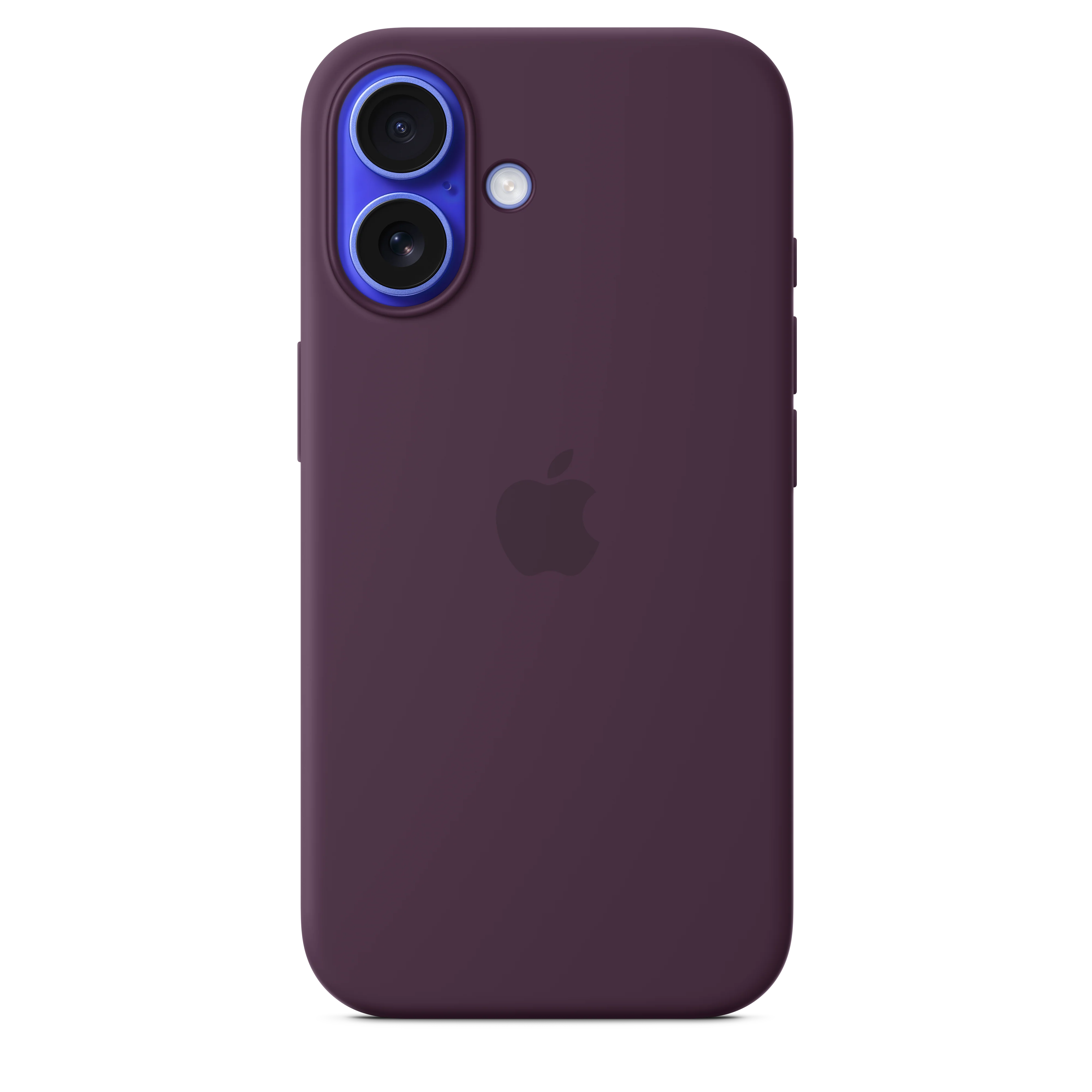 Funda de silicona con MagSafe para el iPhone 16 - Ciruela