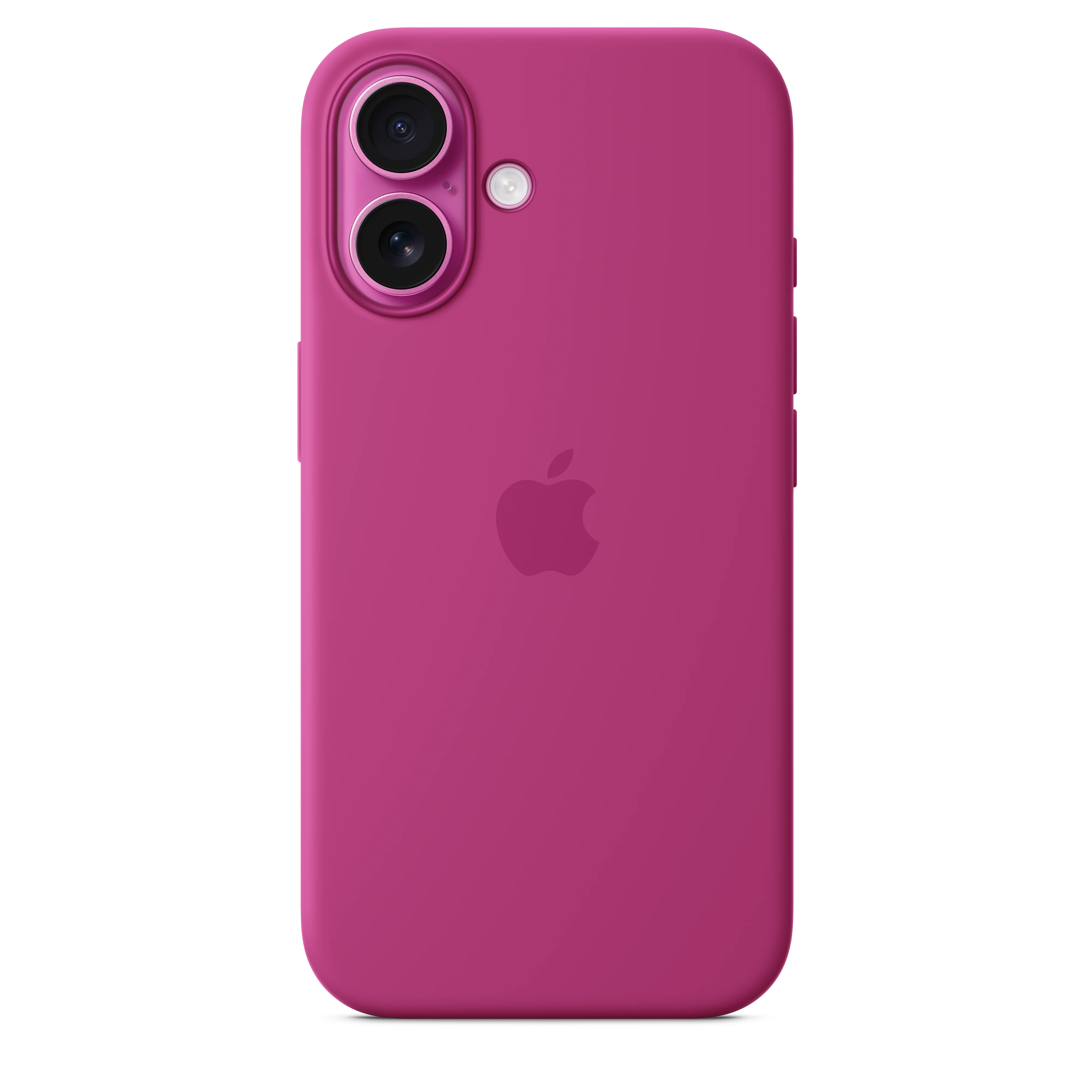 Funda de silicona con MagSafe para el iPhone 16 - Fucsia - Image 3