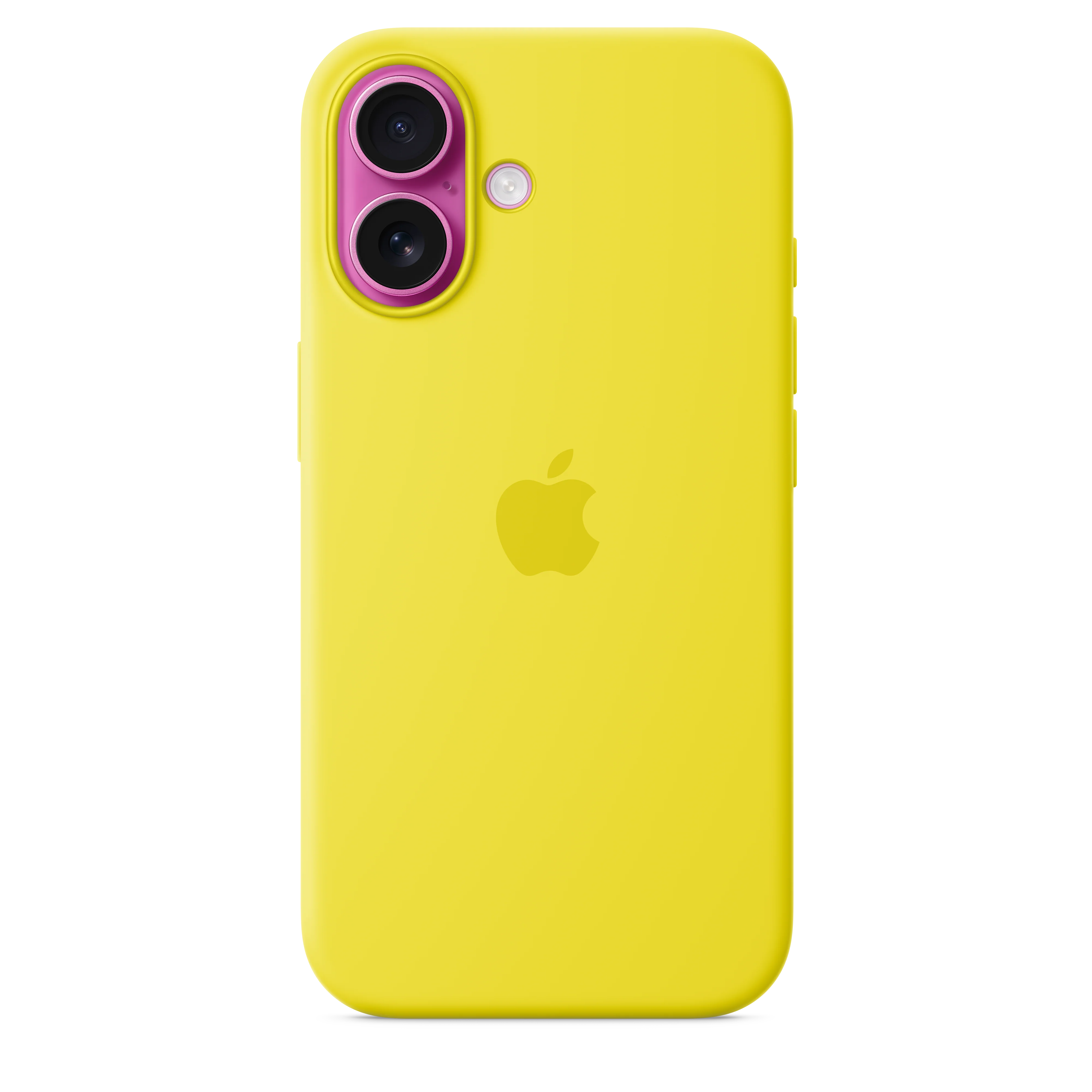 Funda de silicona con MagSafe para el iPhone 16 - Amarillo carambola - Image 3
