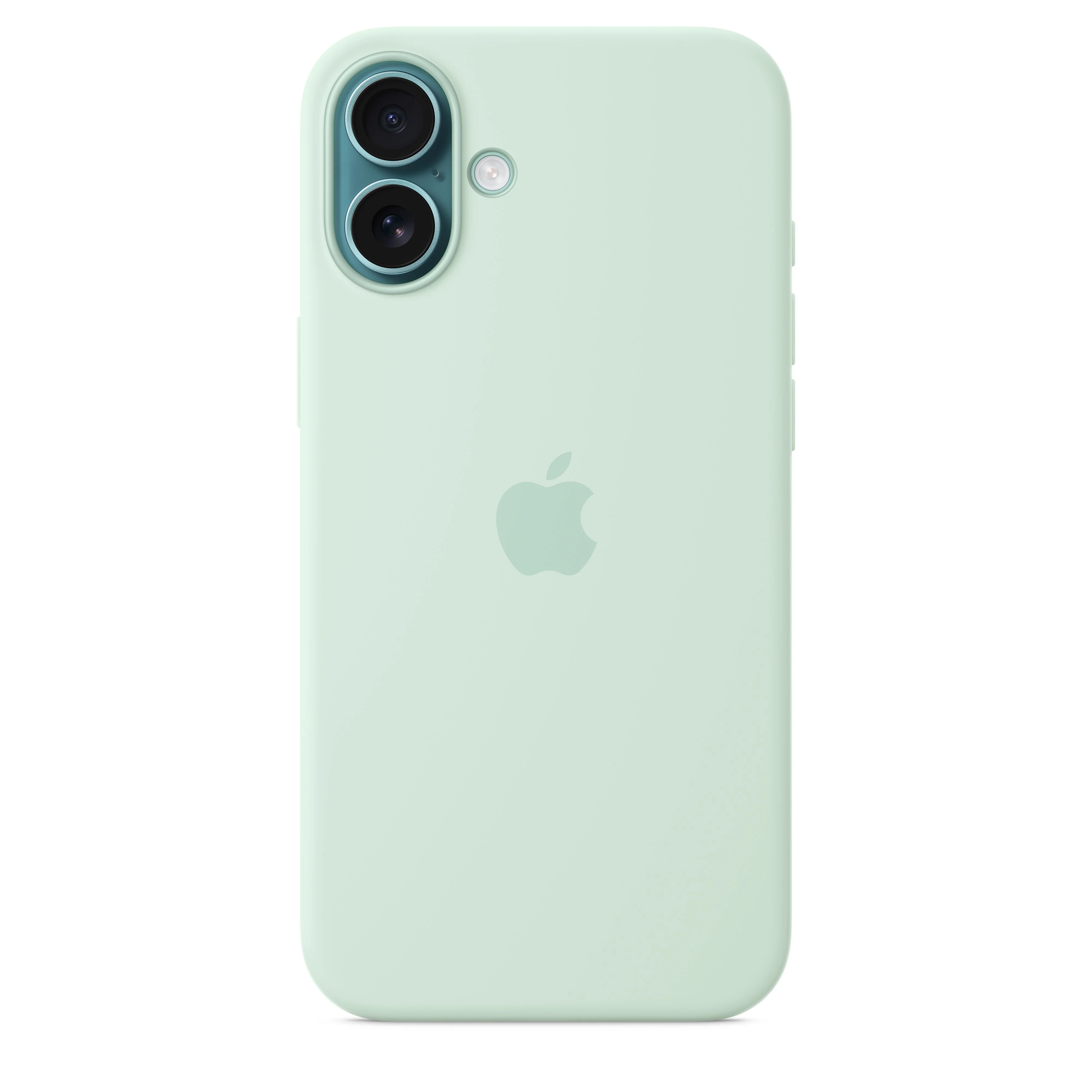 Funda de silicona con MagSafe para el iPhone 16 Plus - Aguamarina
