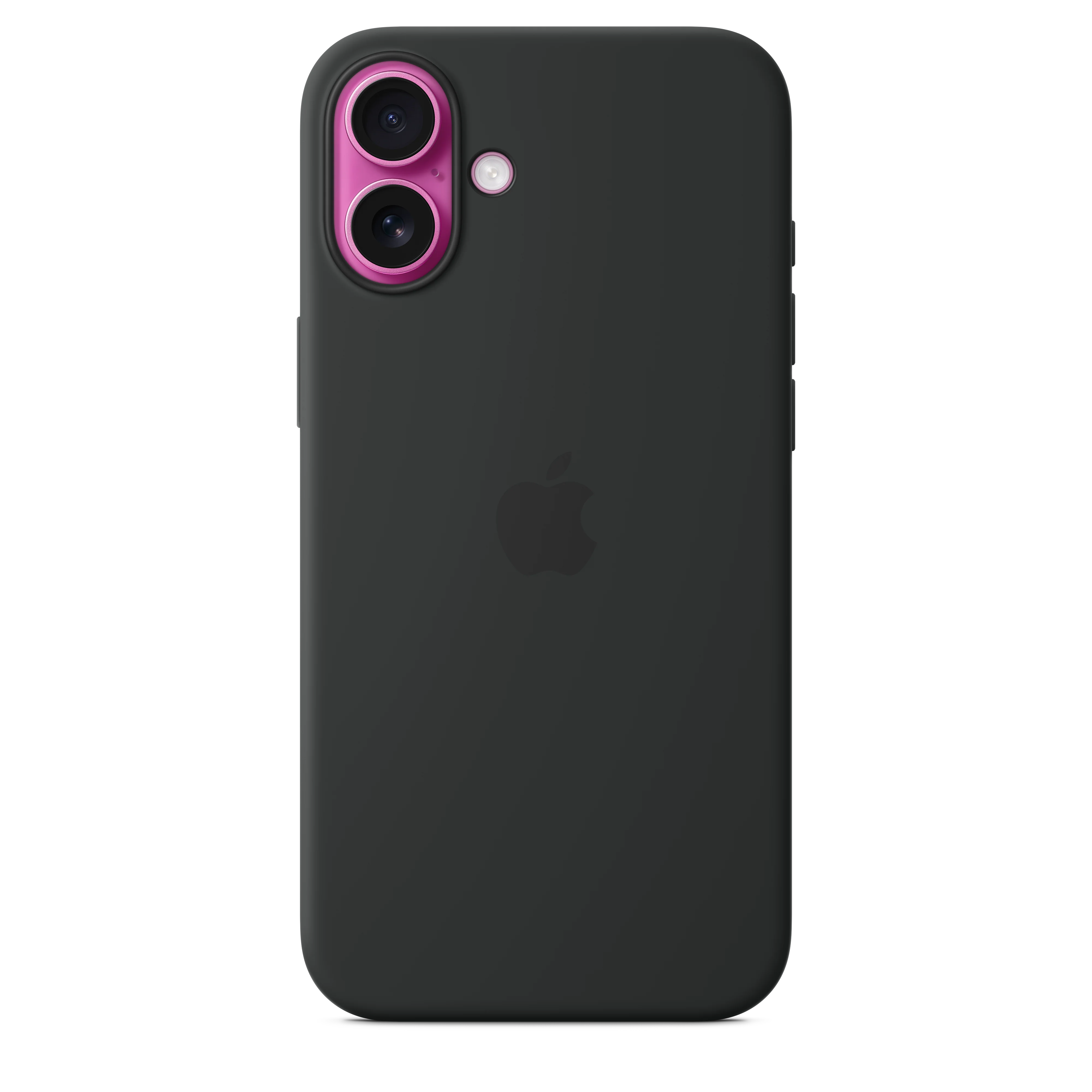 Funda de silicona con MagSafe para iPhone 16 Plus - Negro - Image 3