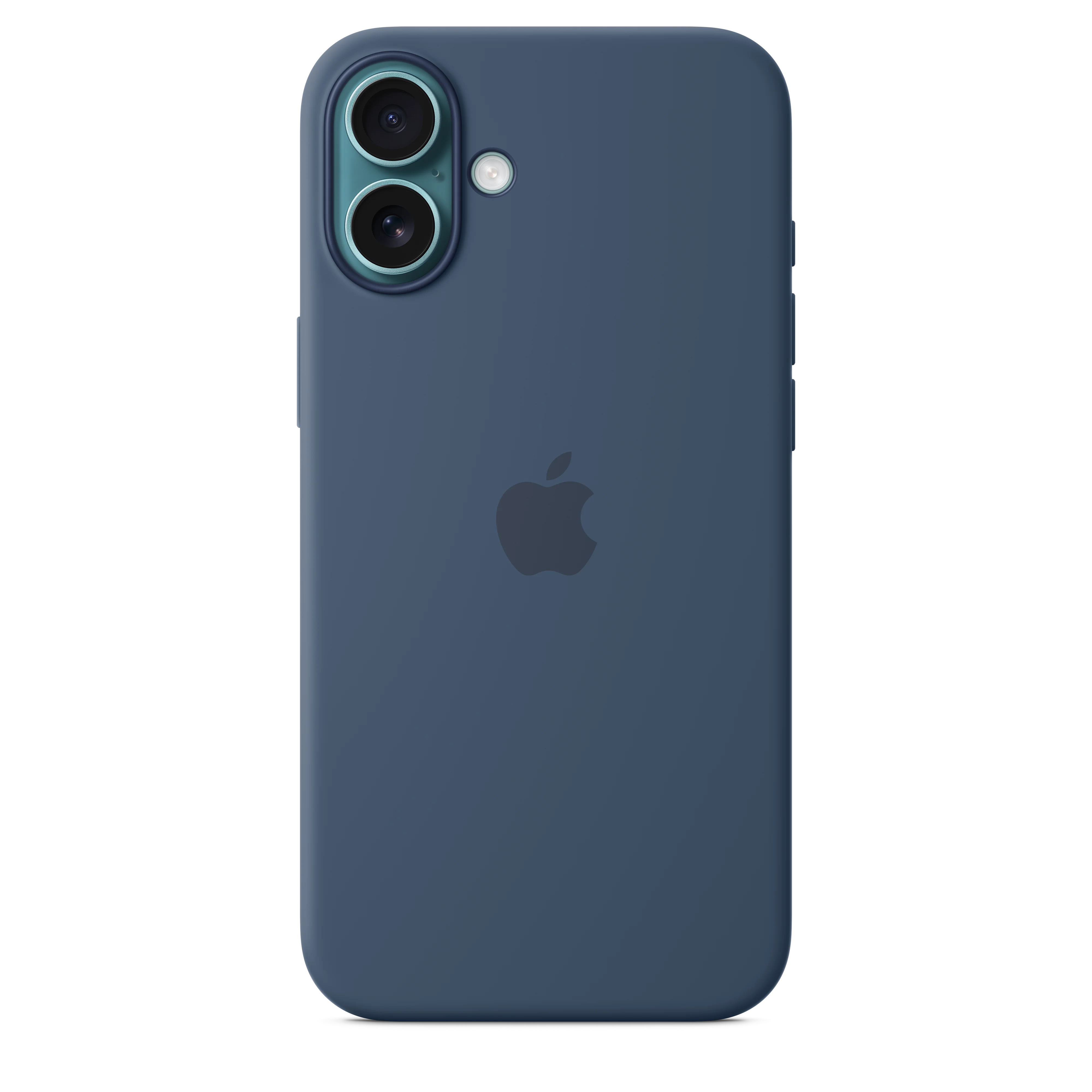 Funda de silicona con MagSafe para iPhone 16 Plus - Azul denim - Image 2